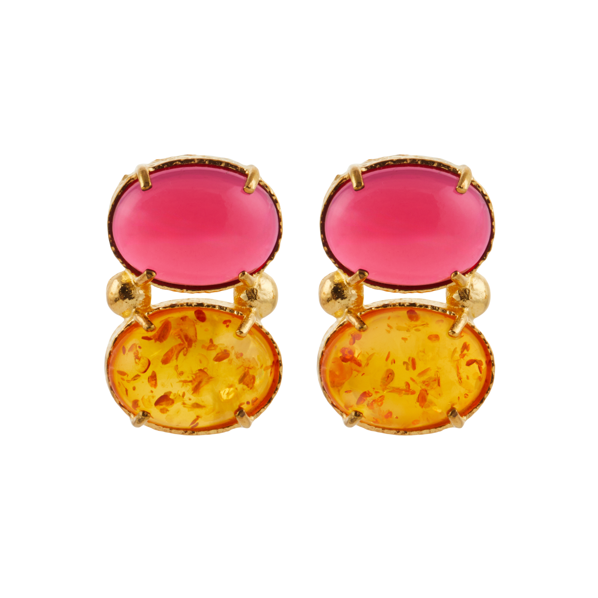 Lolli Earrings Orange