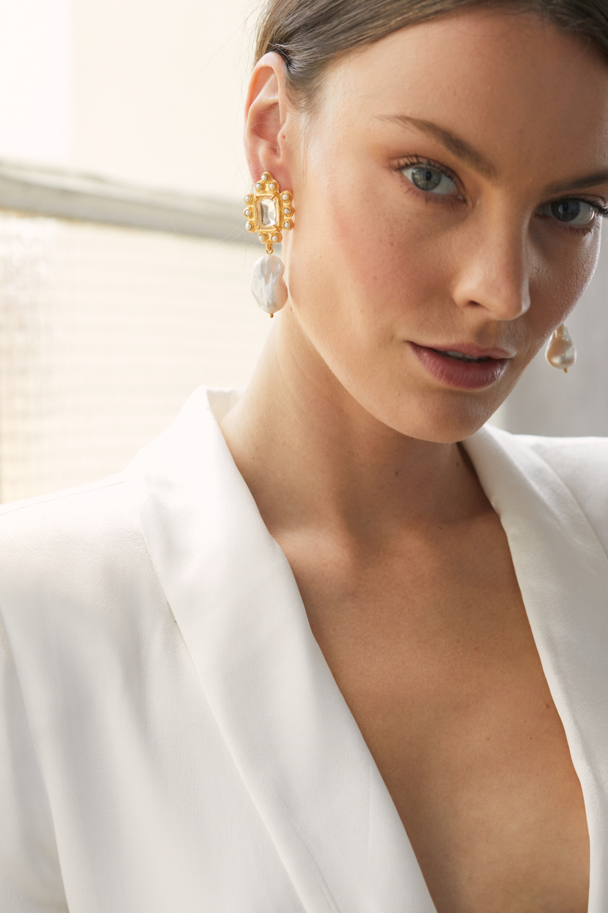 Amalita Earrings Clear