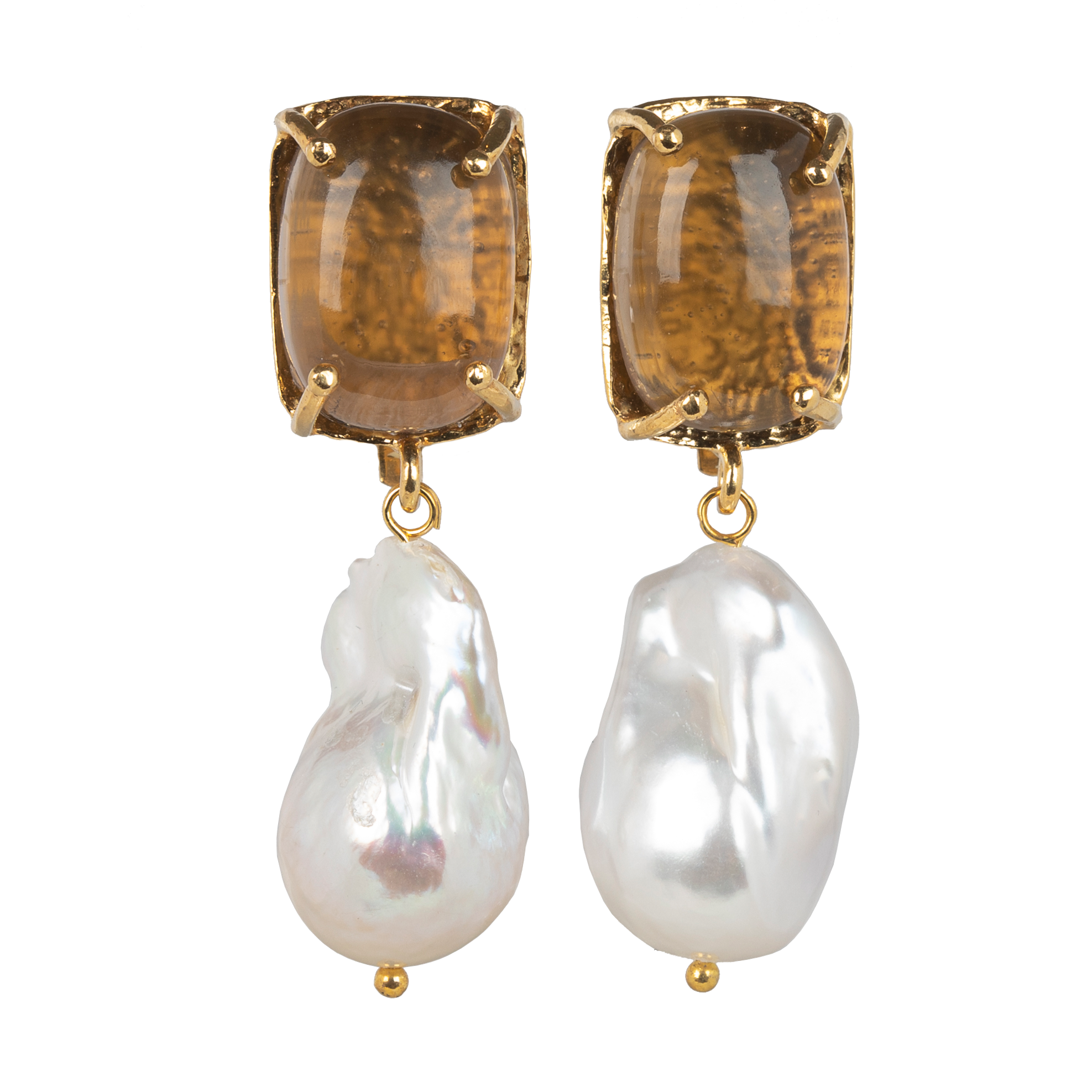 Piccola Earrings Chocolate