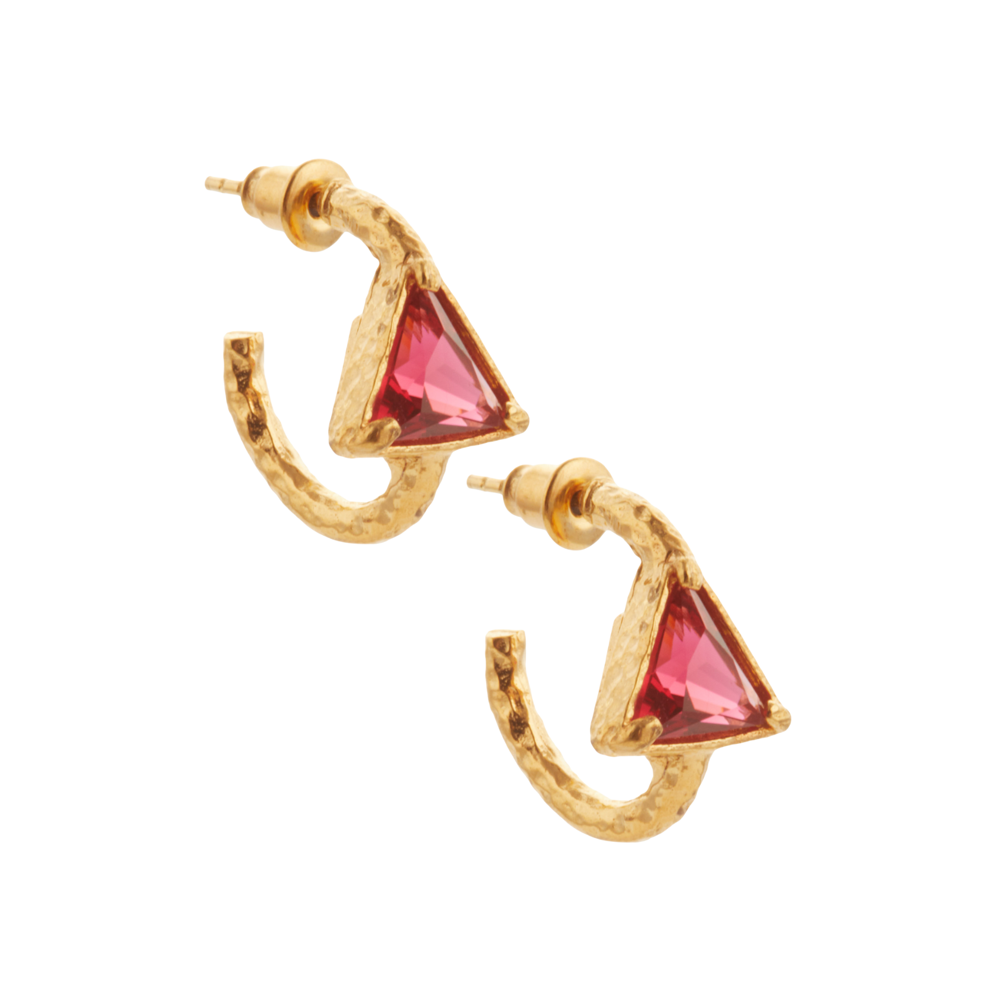 Alexa Hoops Hot Pink