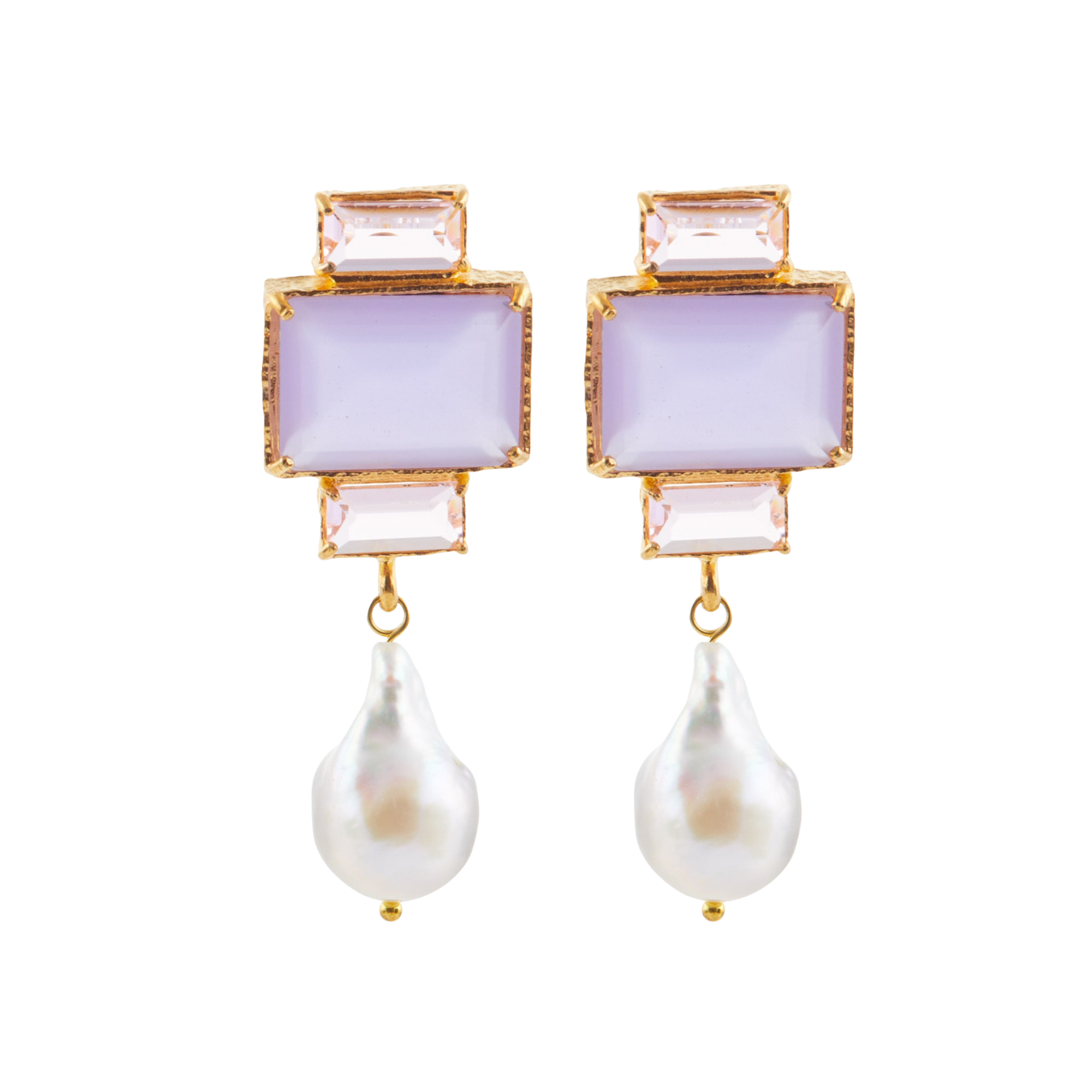 Bambina Earrings Lilac