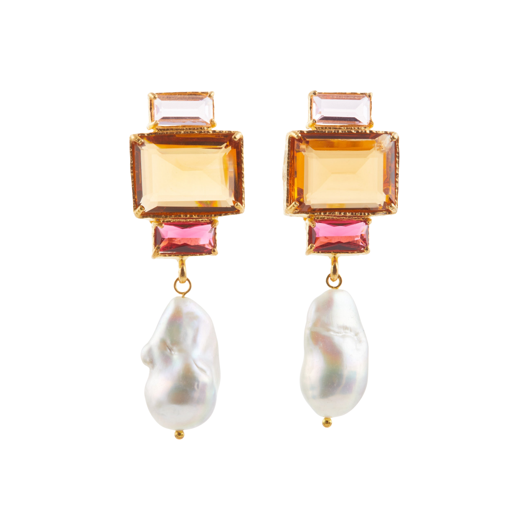 Bambina Earrings Orange