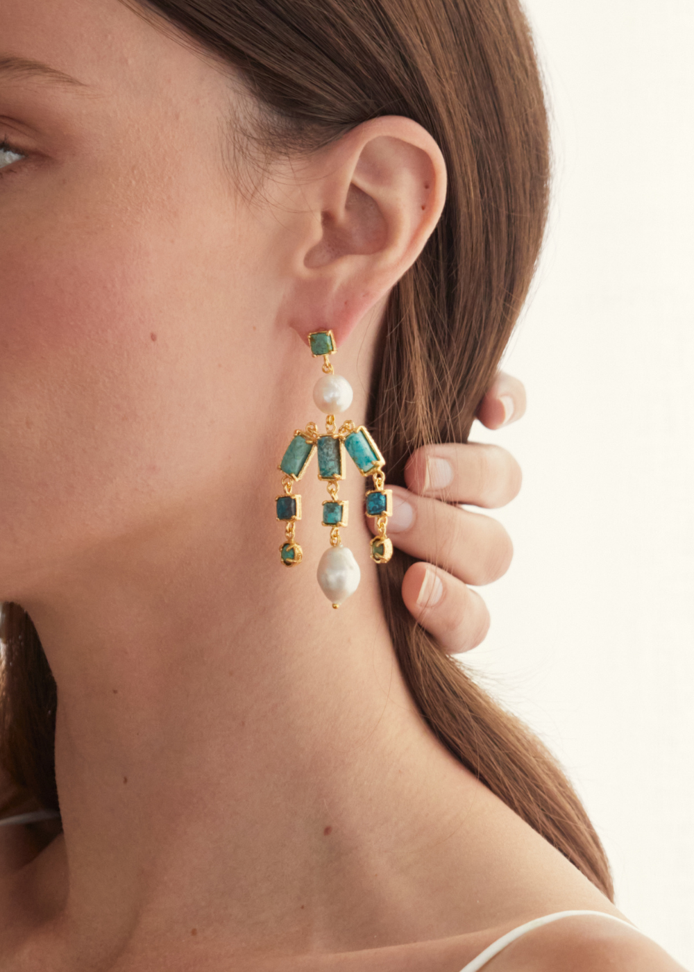 Sofia Earrings Turquoise