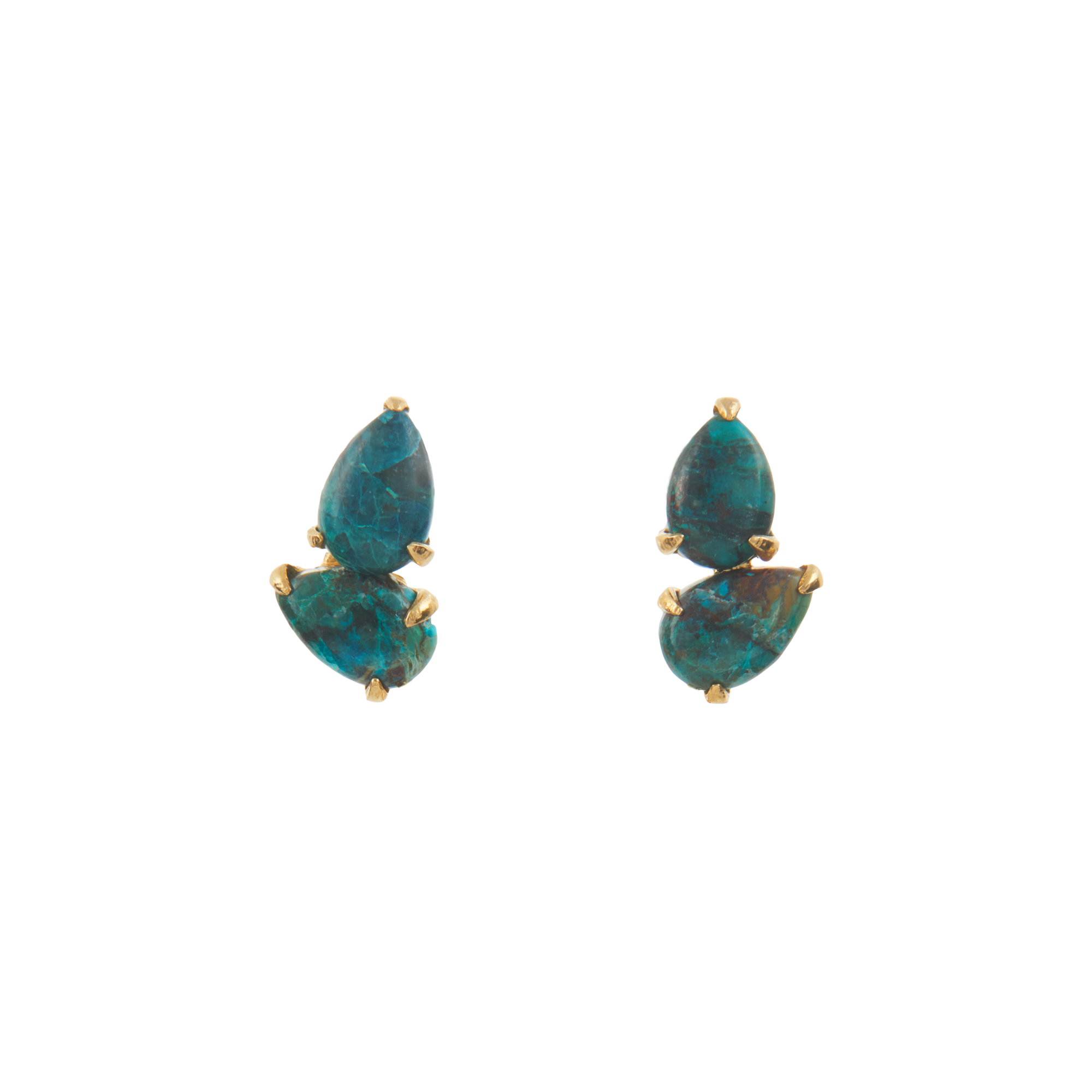 Imperfect Tatiana Earrings Turquoise