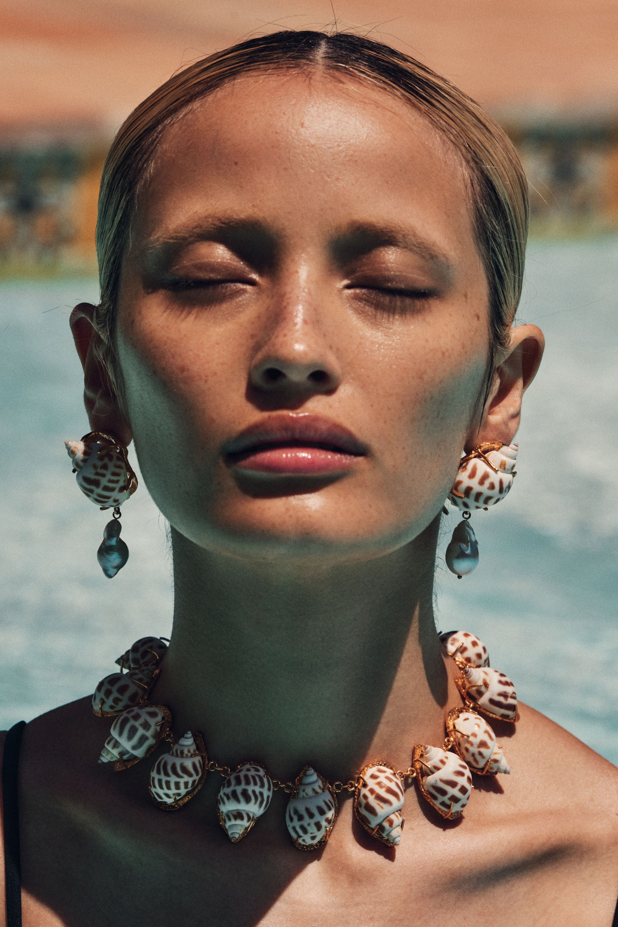 Neptune Babylon Shell Necklace by Christie Nicolaides