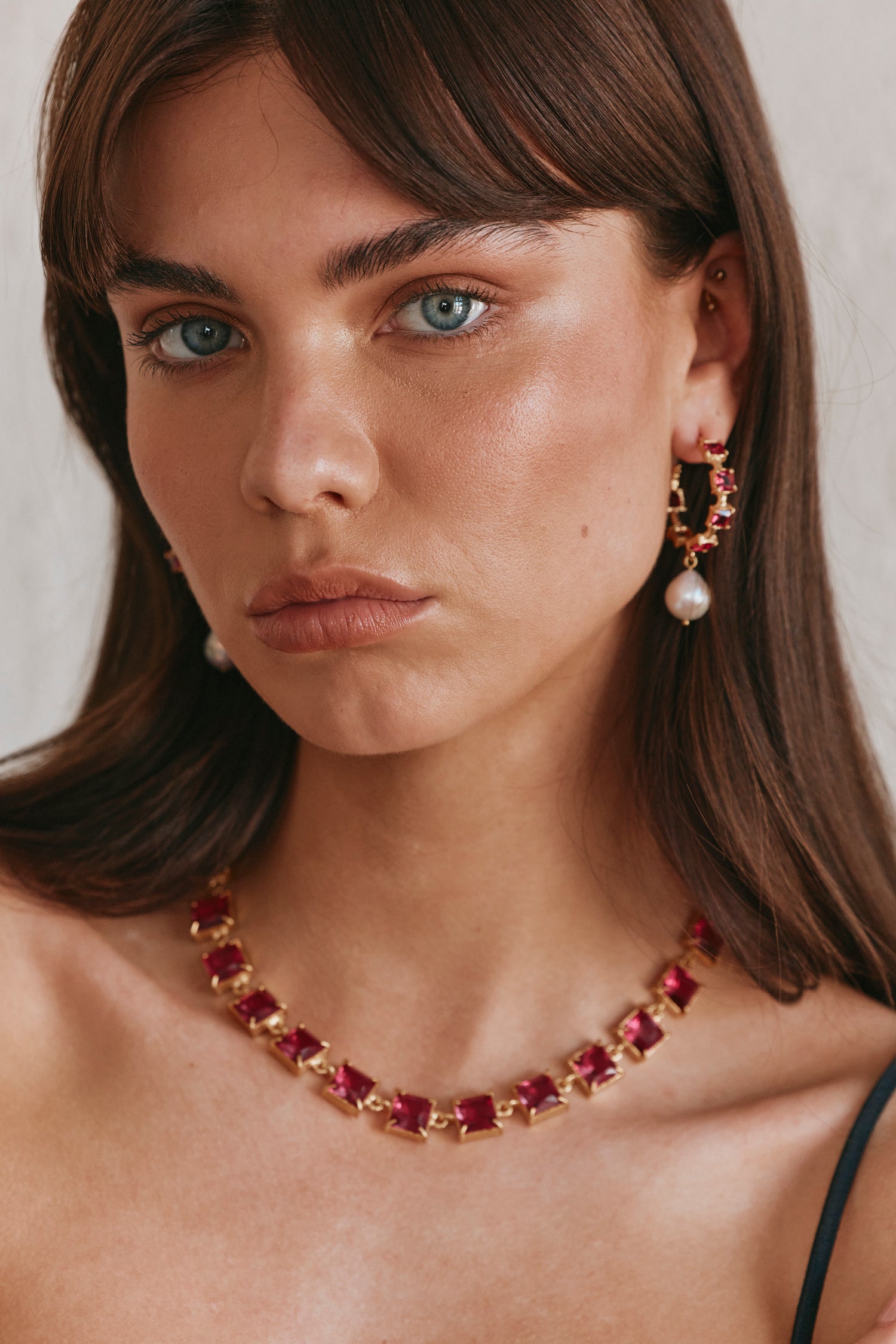 Figuera Necklace Hot Pink