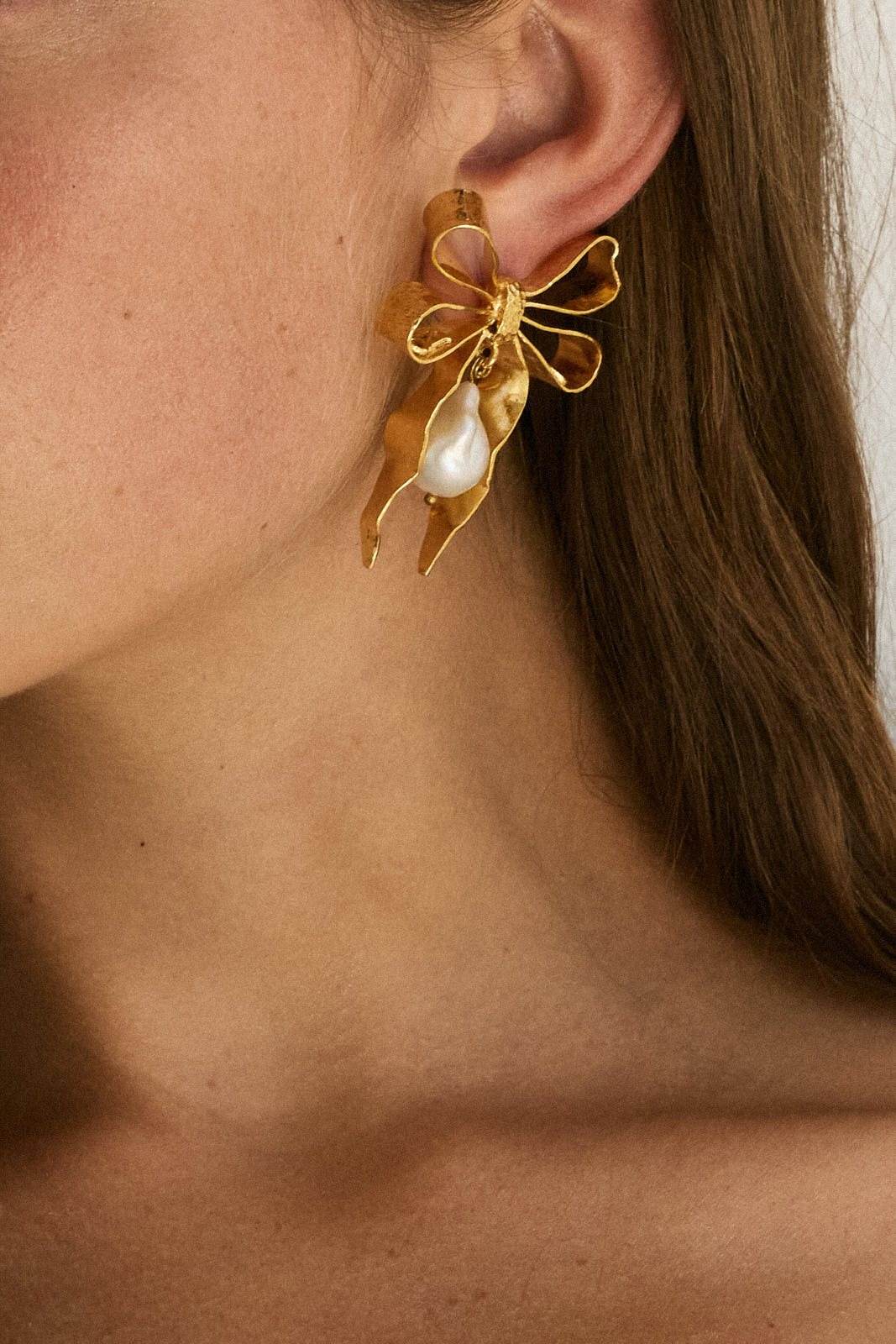 Delina Earrings Gold