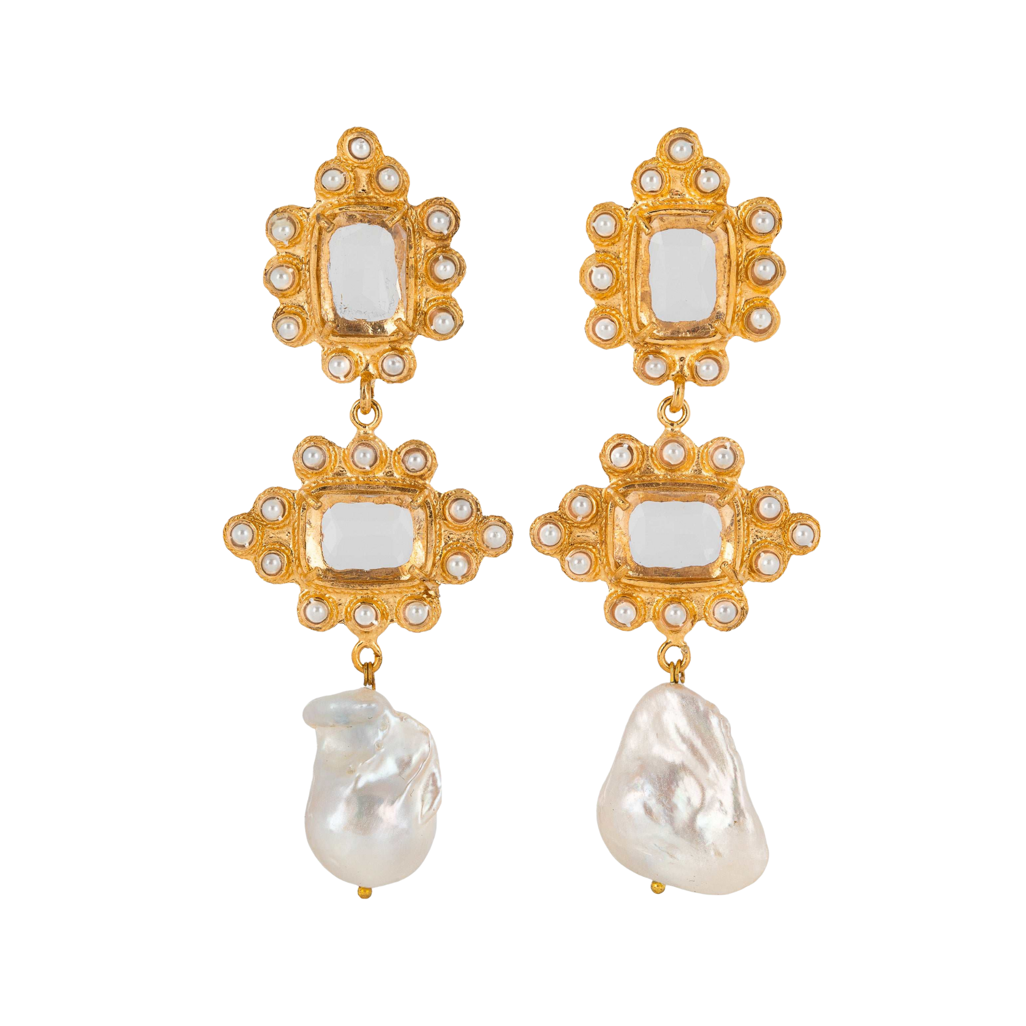 Graciela Earrings Clear