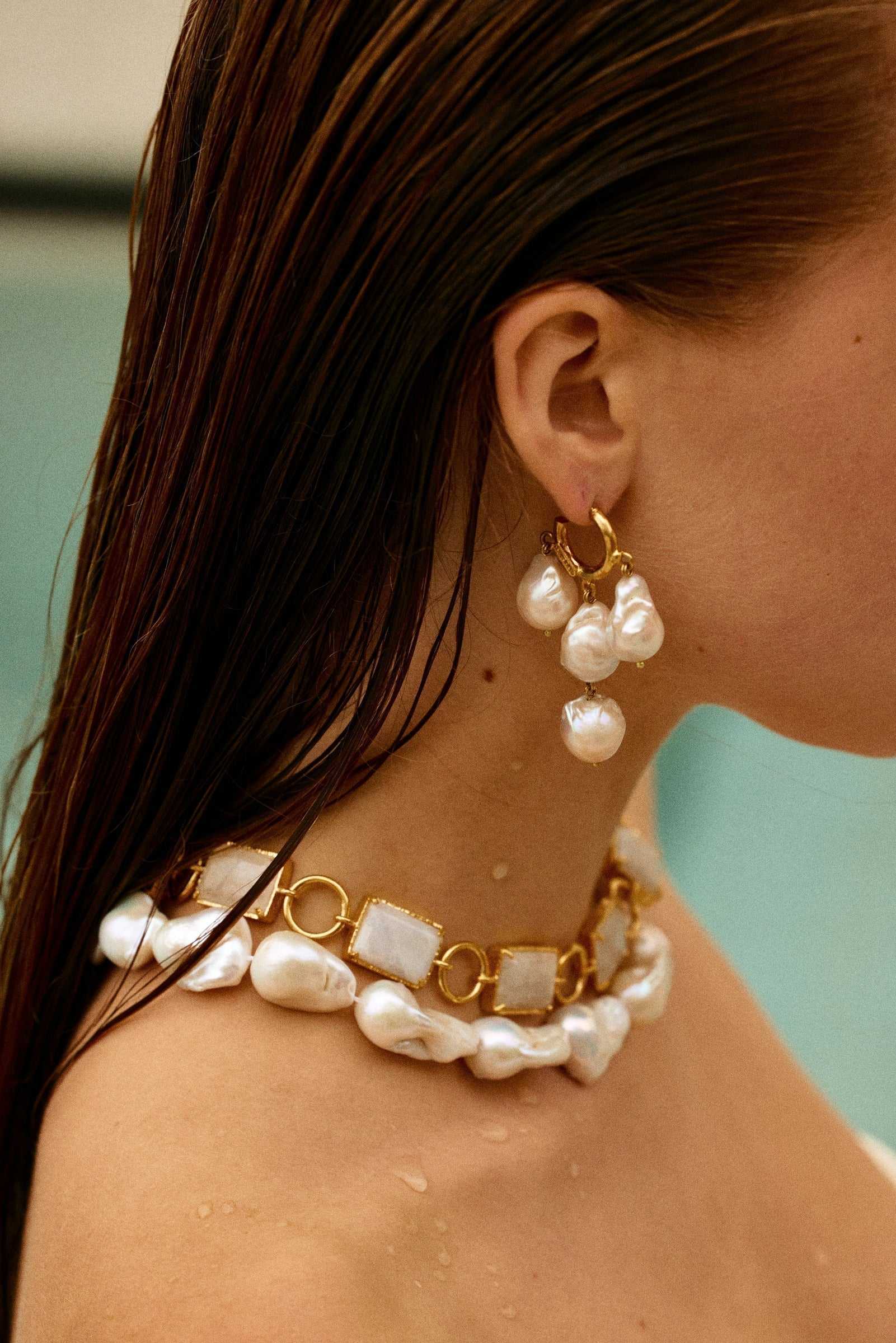 Designer Isabetta Pearl Necklace by Christie Nicolaides