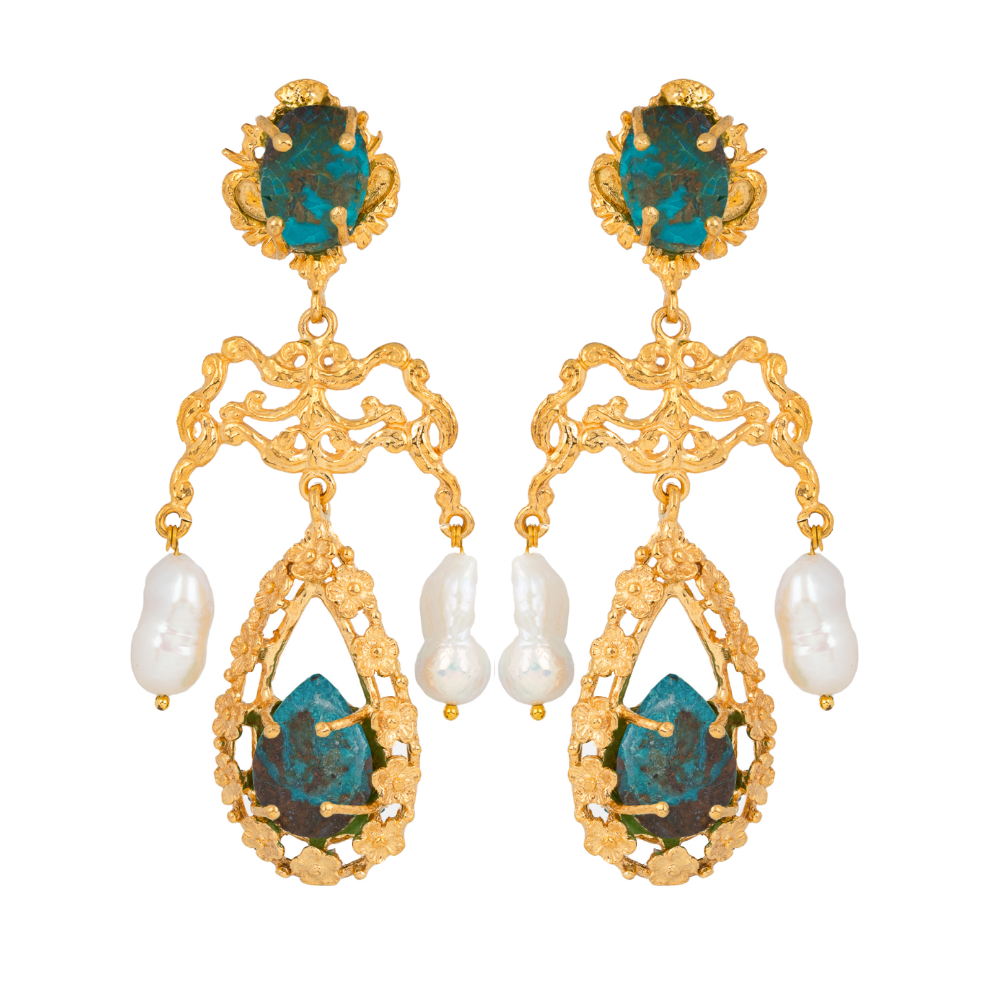 Liliana Earrings Turquoise