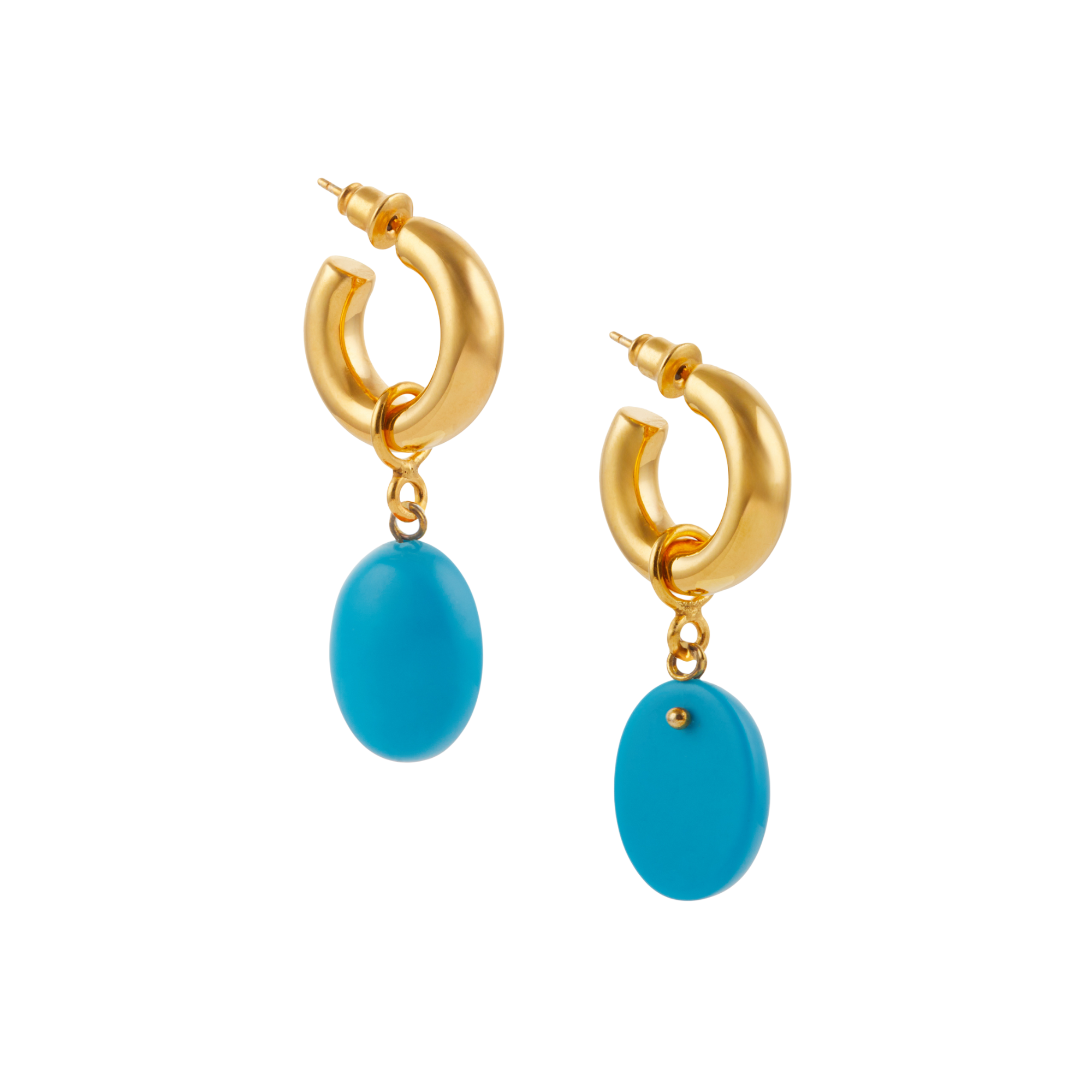 Natalia Hoops Blue