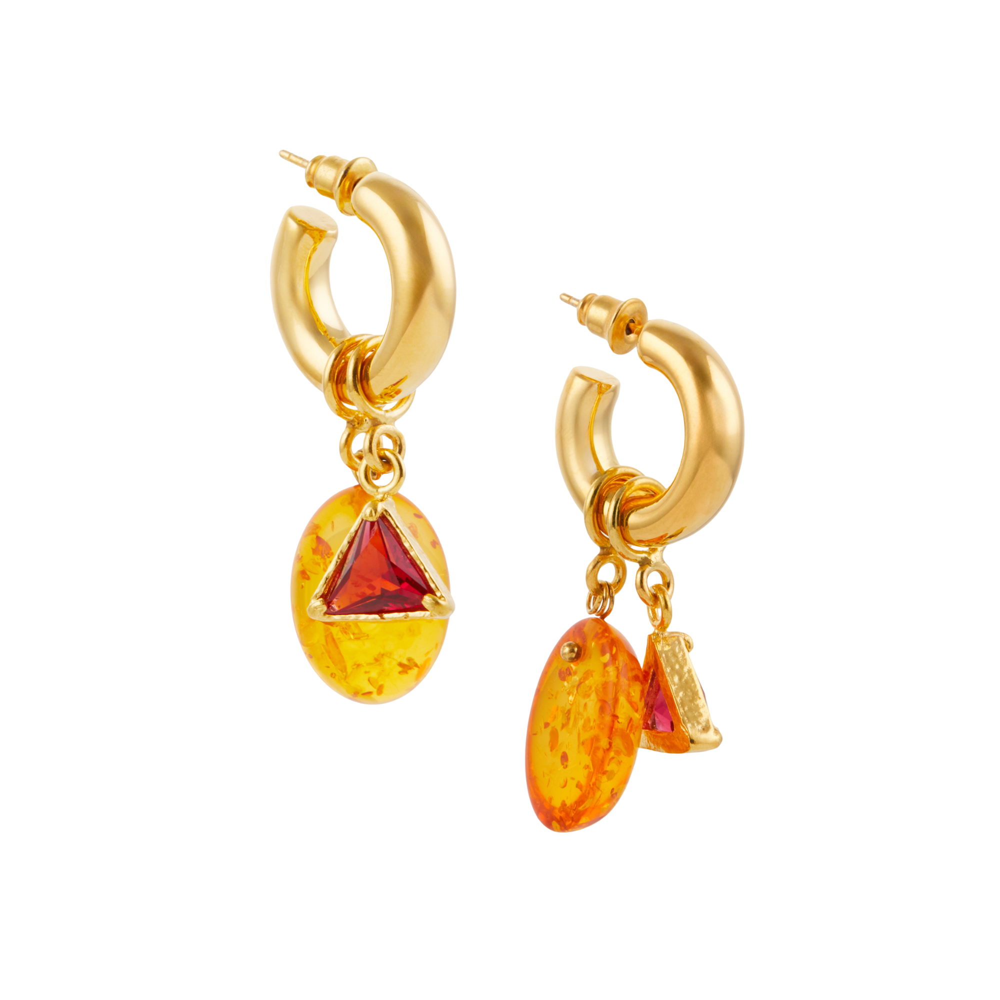 Natalia Hoops Orange