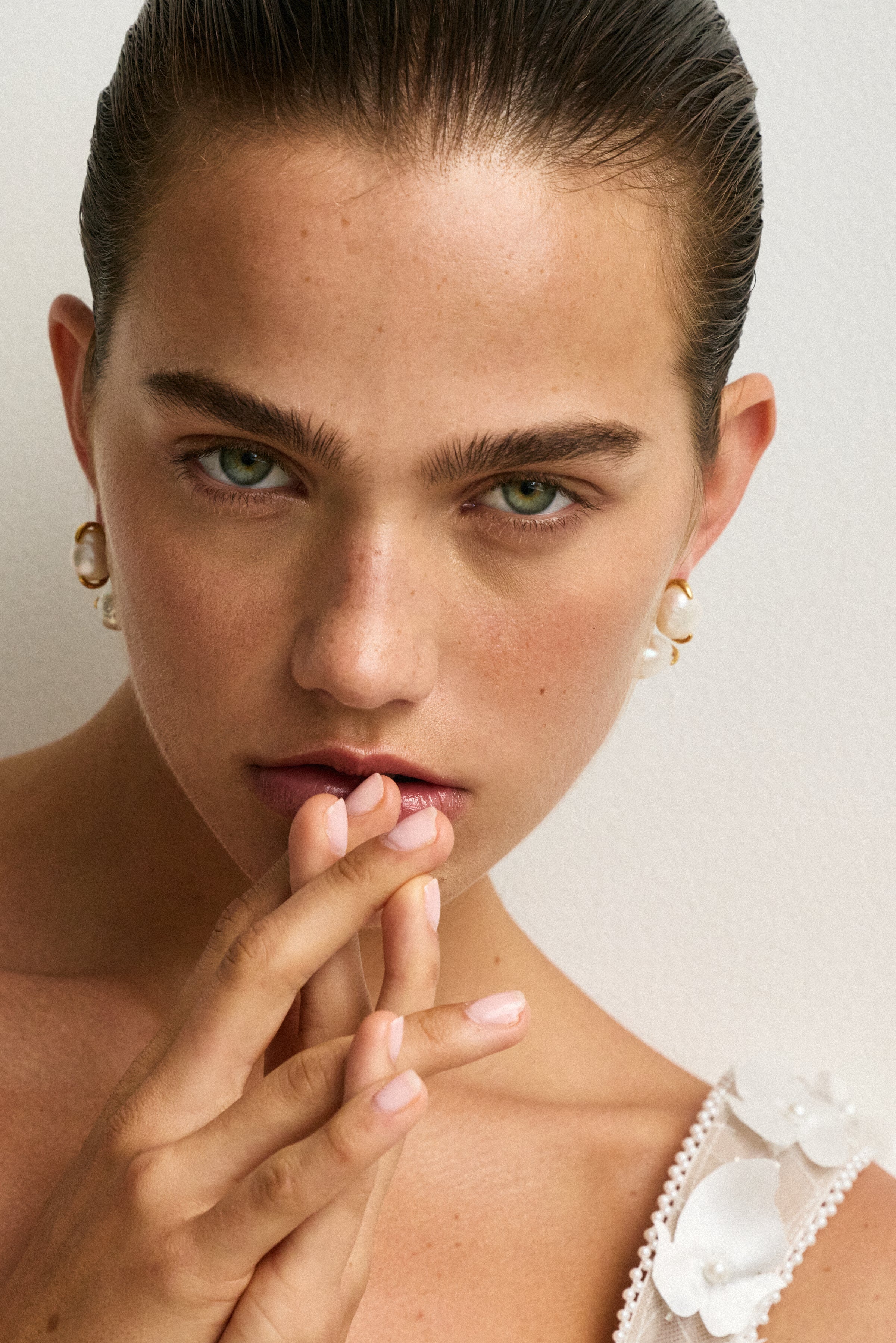 Ophelia Earrings Pearl