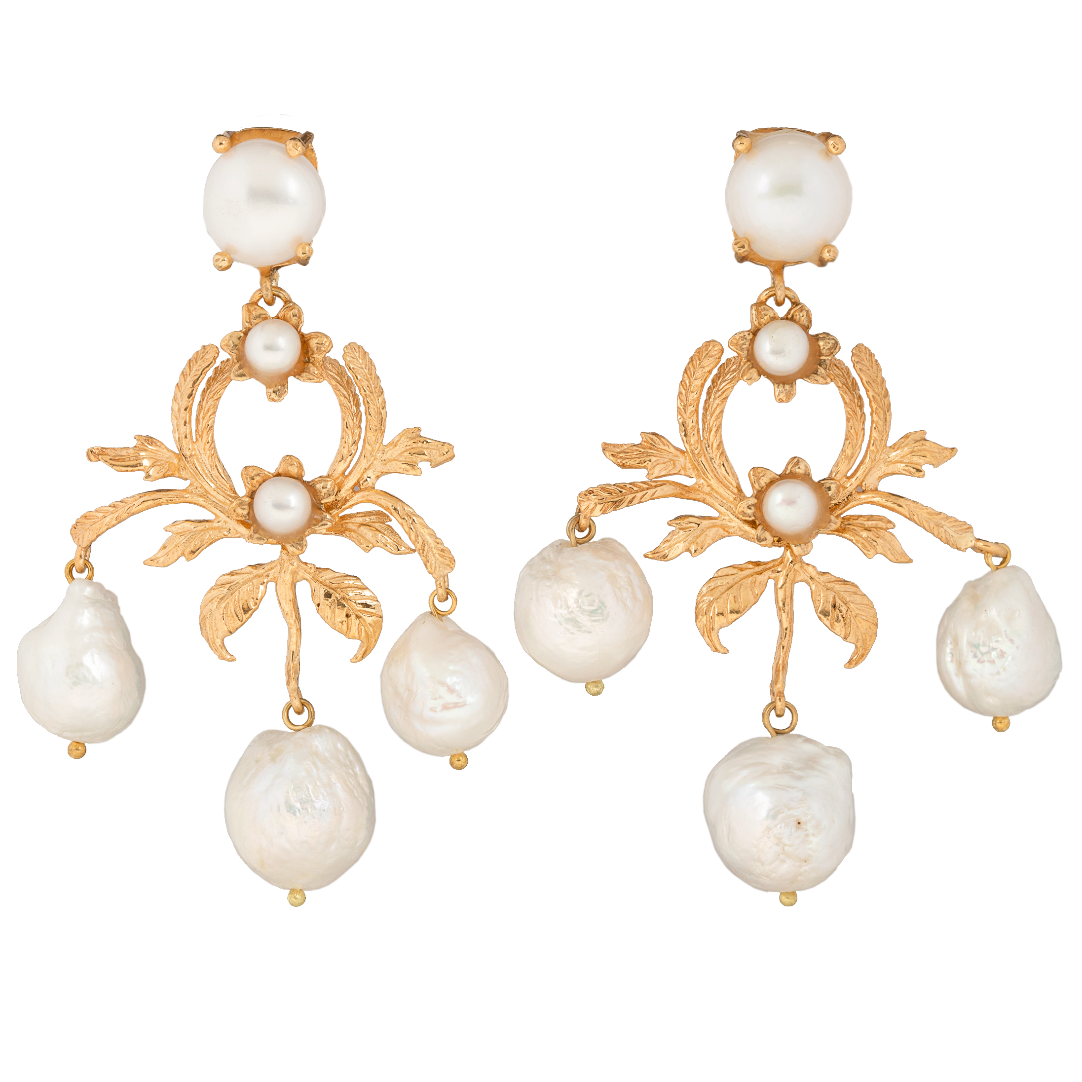 Celeste Earrings Pearl