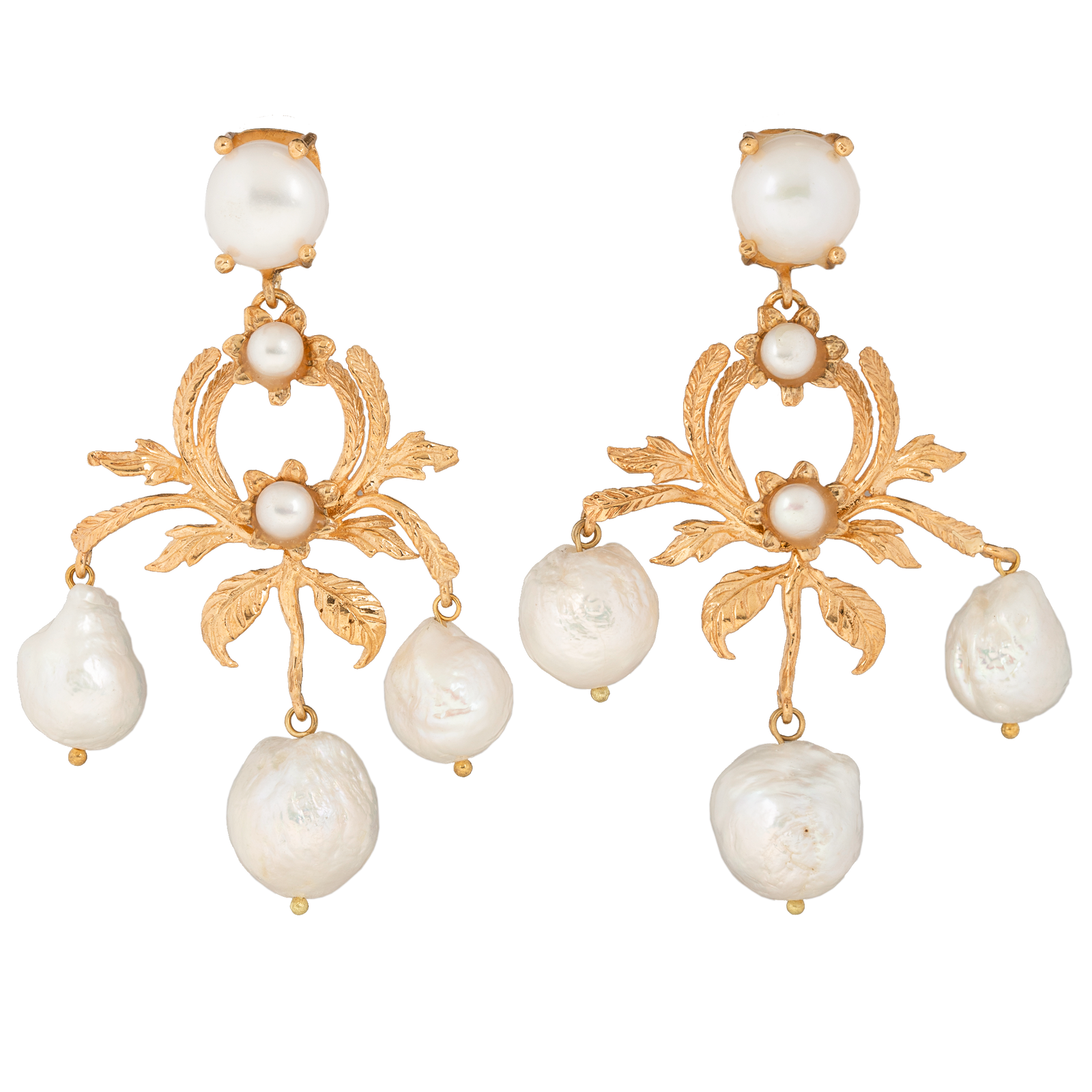 Celeste Earrings Pearl Christie Nicolaides
