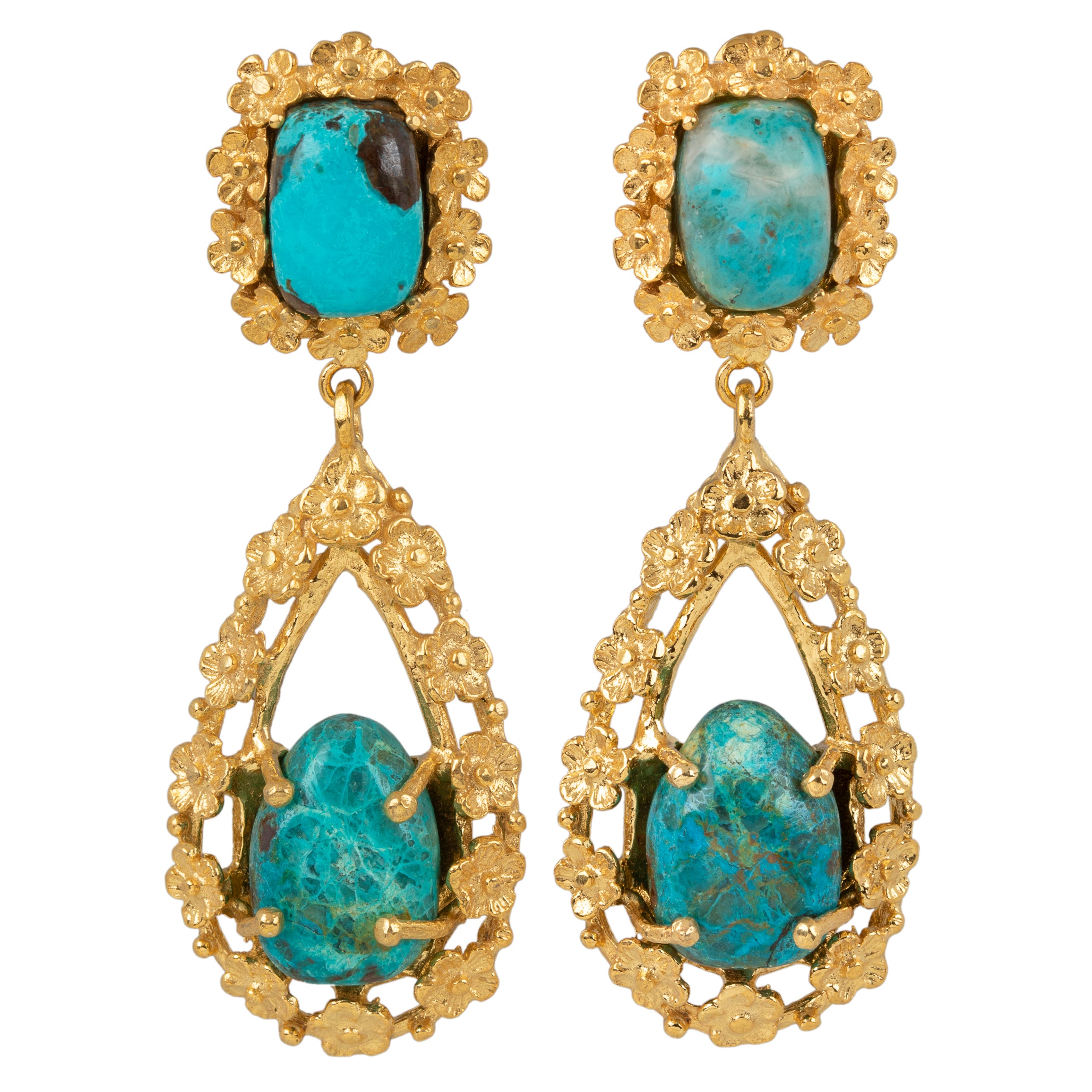 Giselle Earrings Turquoise