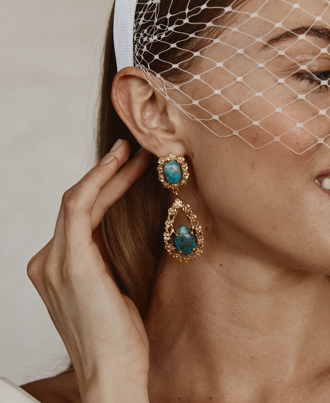 Giselle Earrings Turquoise