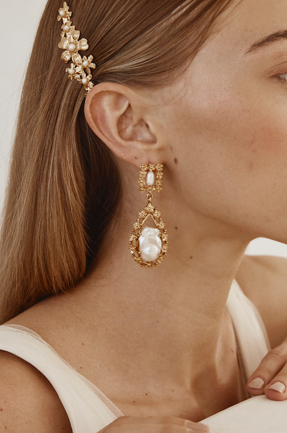 Lido pearl drop earrings deals