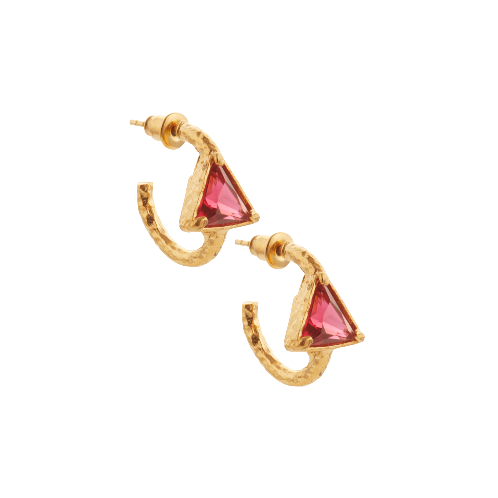 Alexa Hoops Hot Pink