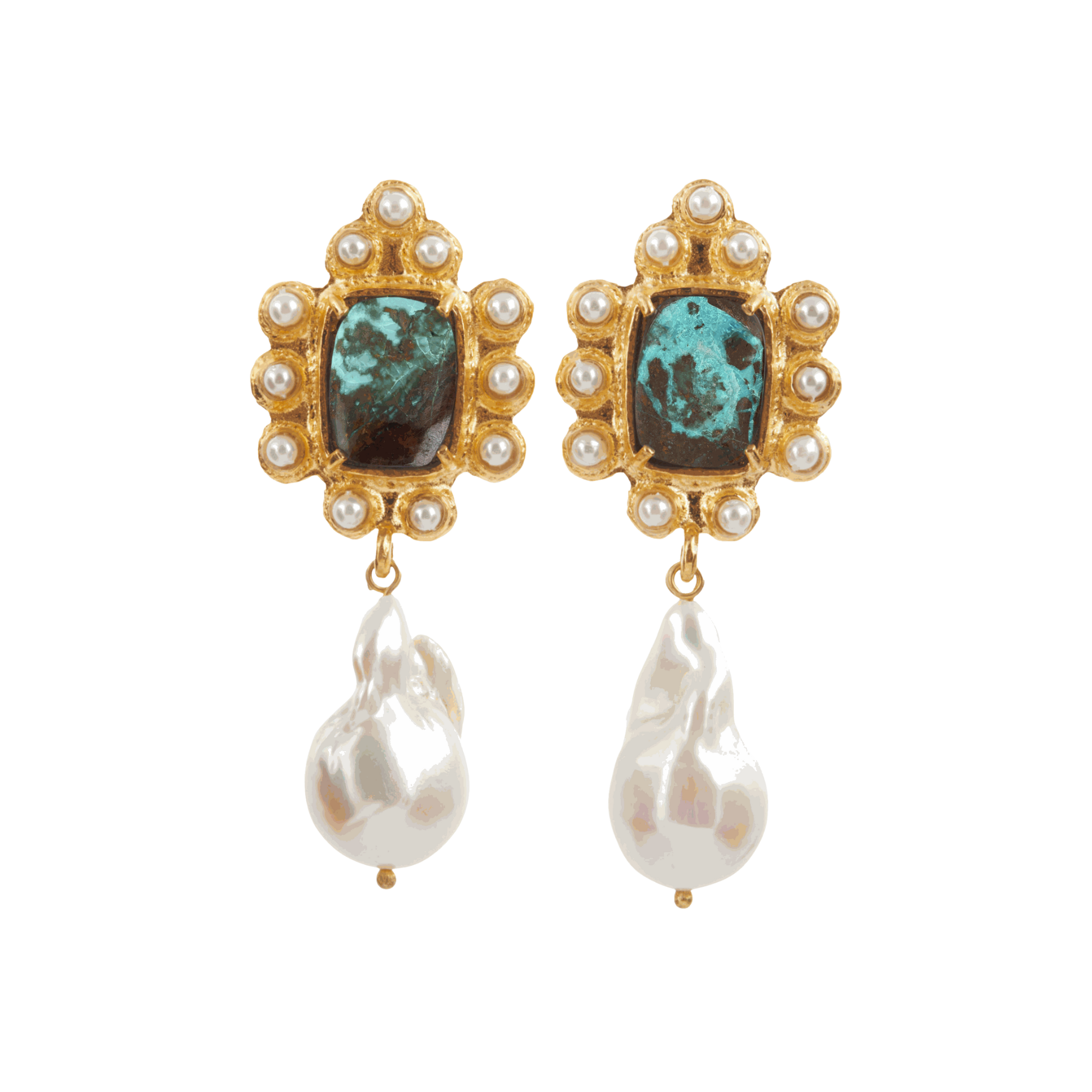 Amalita Earrings Turquoise