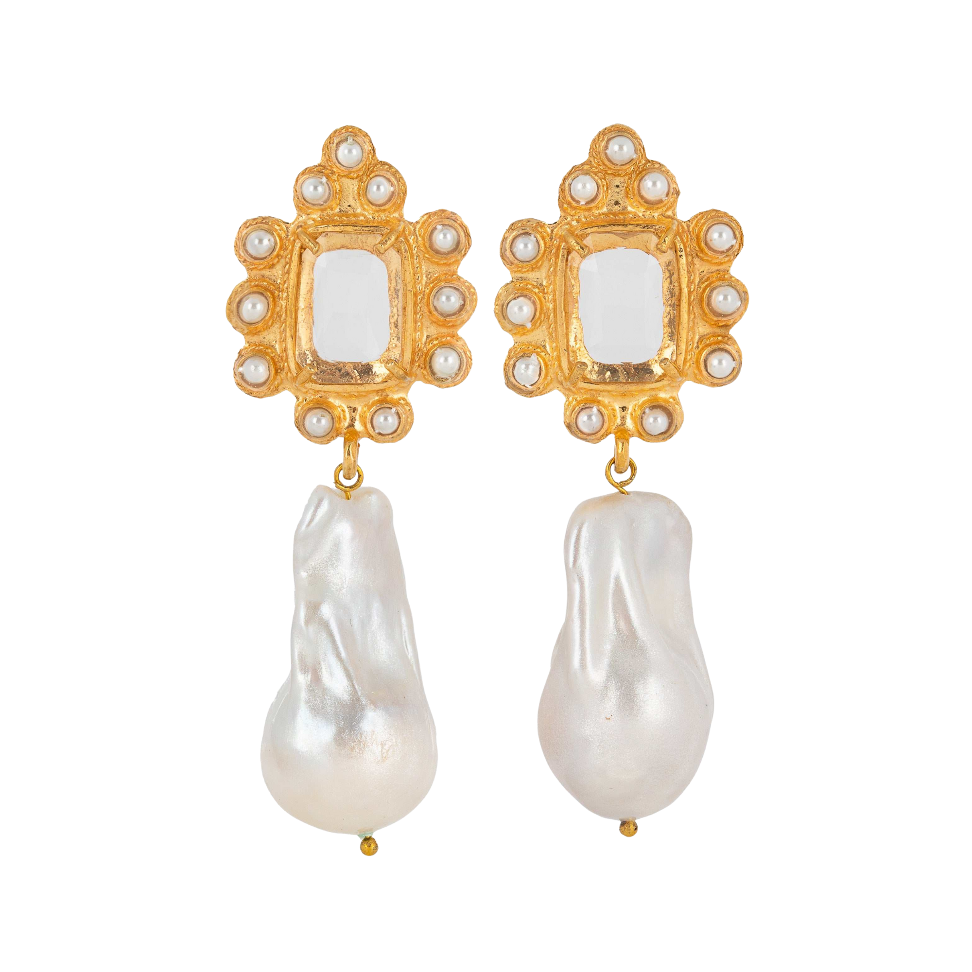 Amalita Earrings Clear
