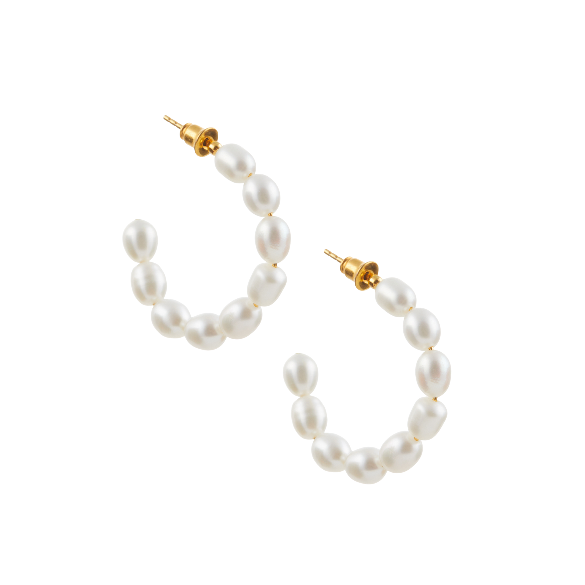 Annis Hoops Pearl