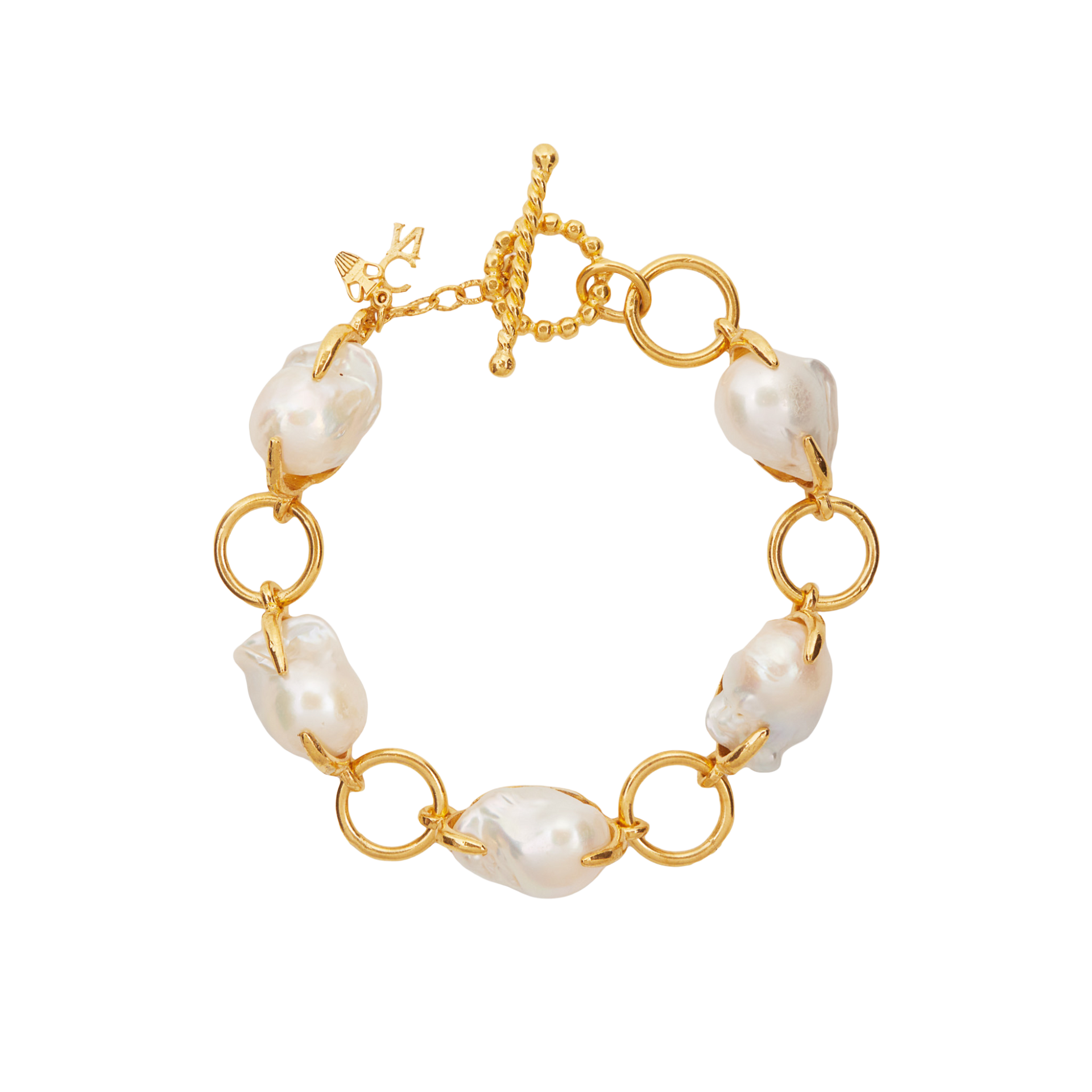 Azaela Bracelet Pearl by Christie Nicolaides