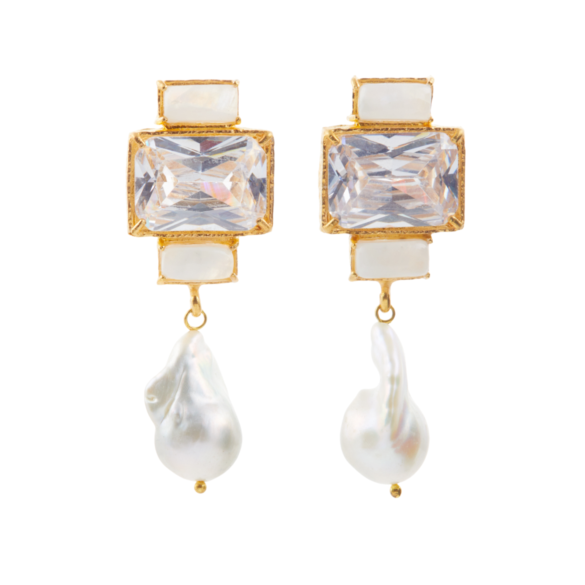 Bambina Earrings Clear