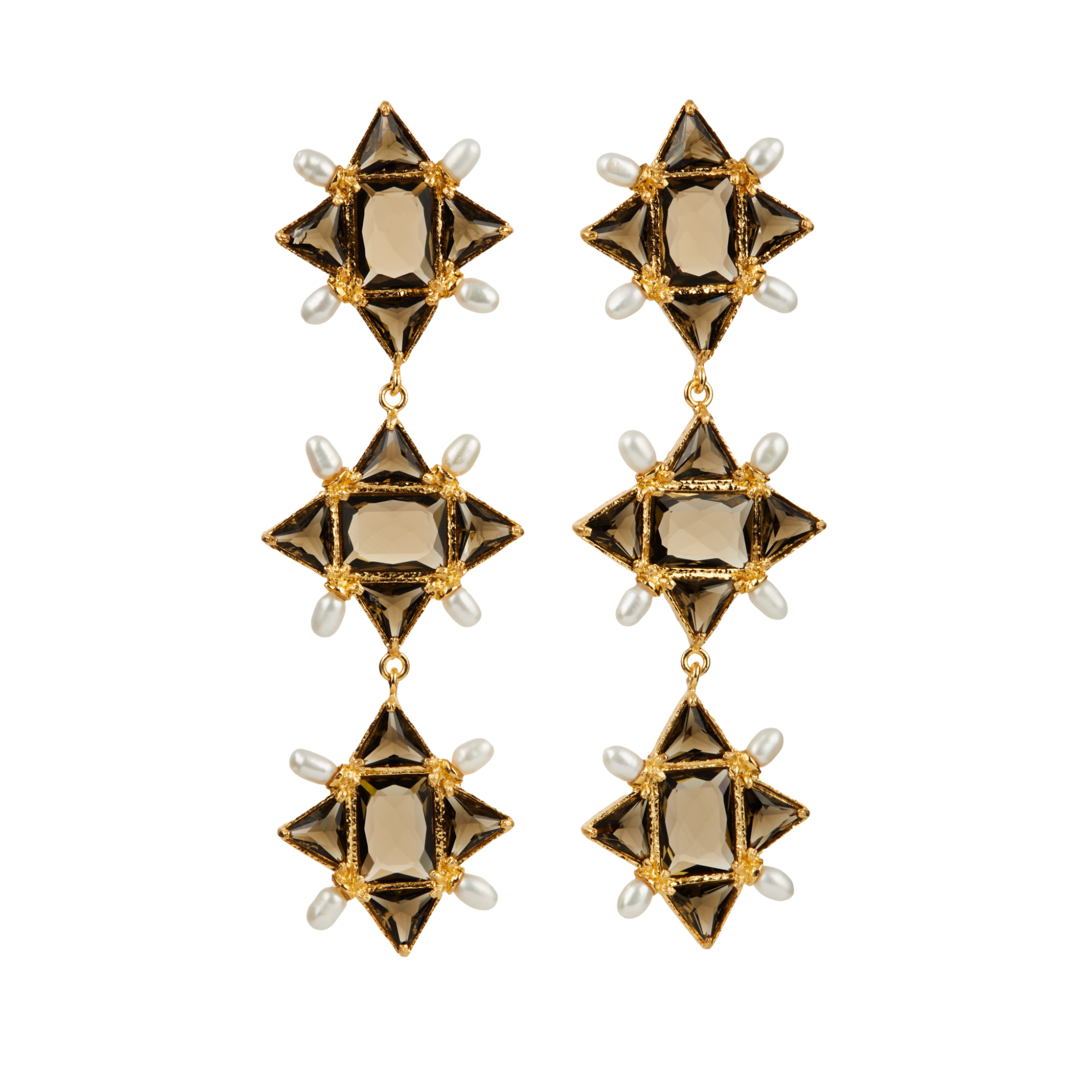 Calliope Earrings Chocolate