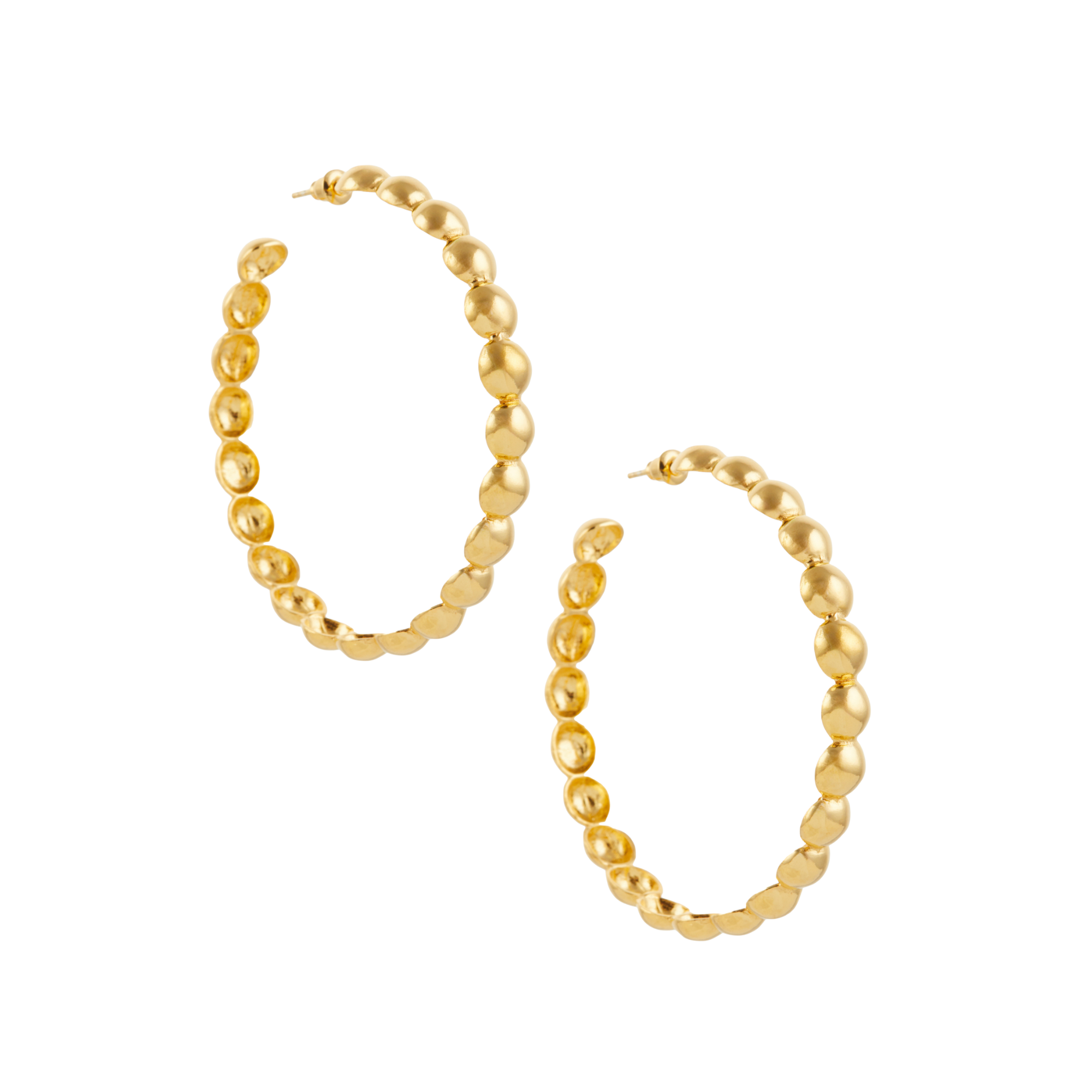 Cassia Hoops Gold