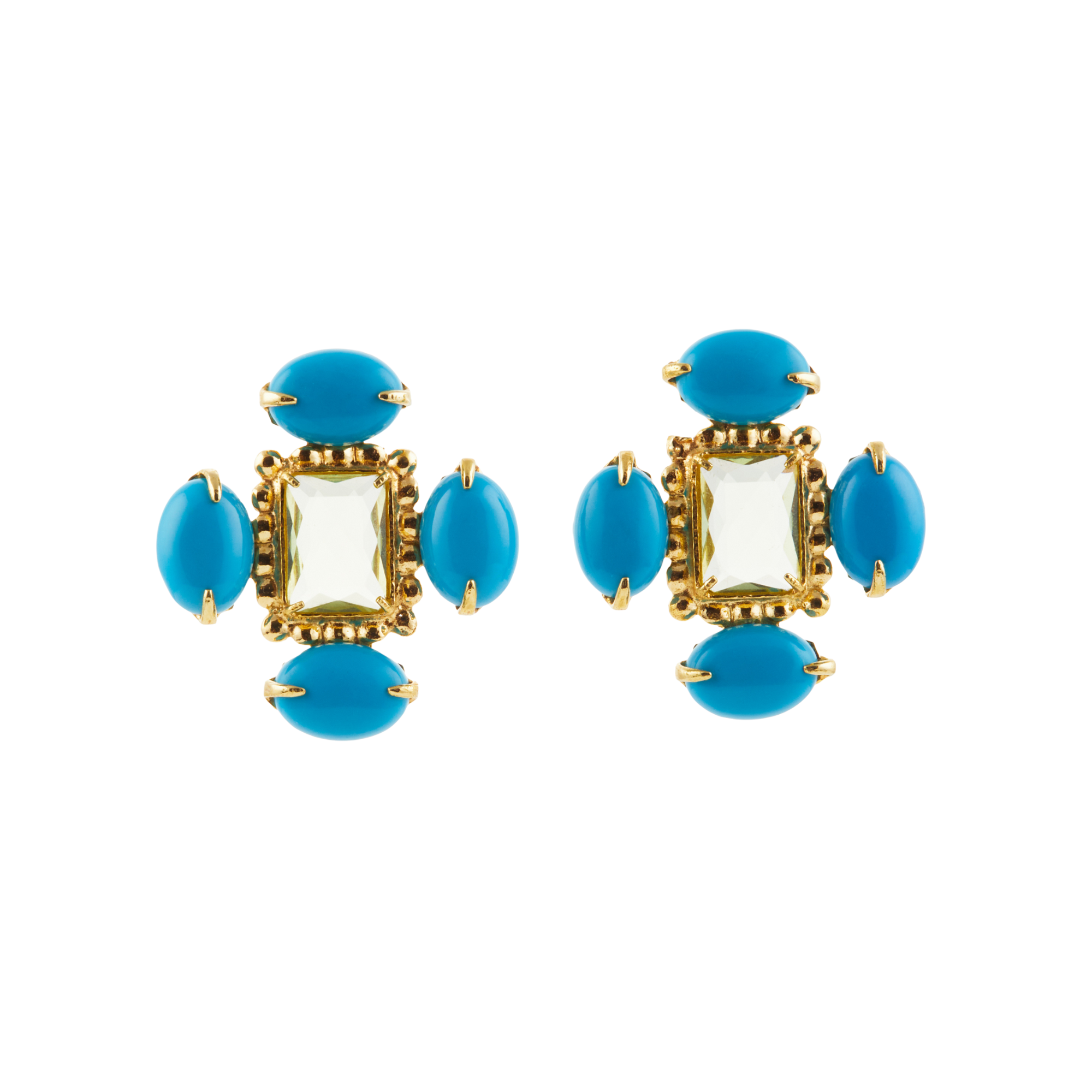 Elias Earrings Blue