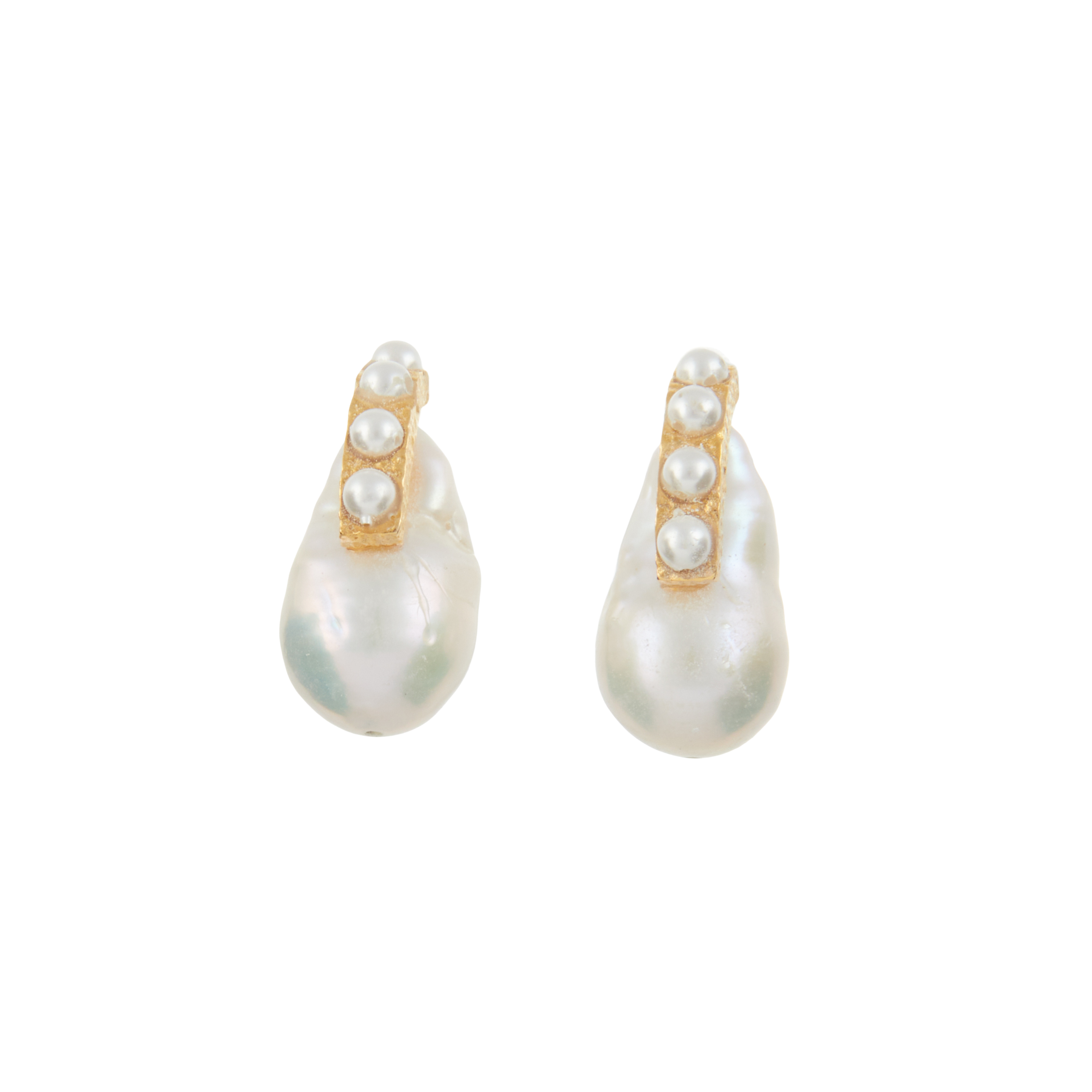Audrey Earrings Pearl