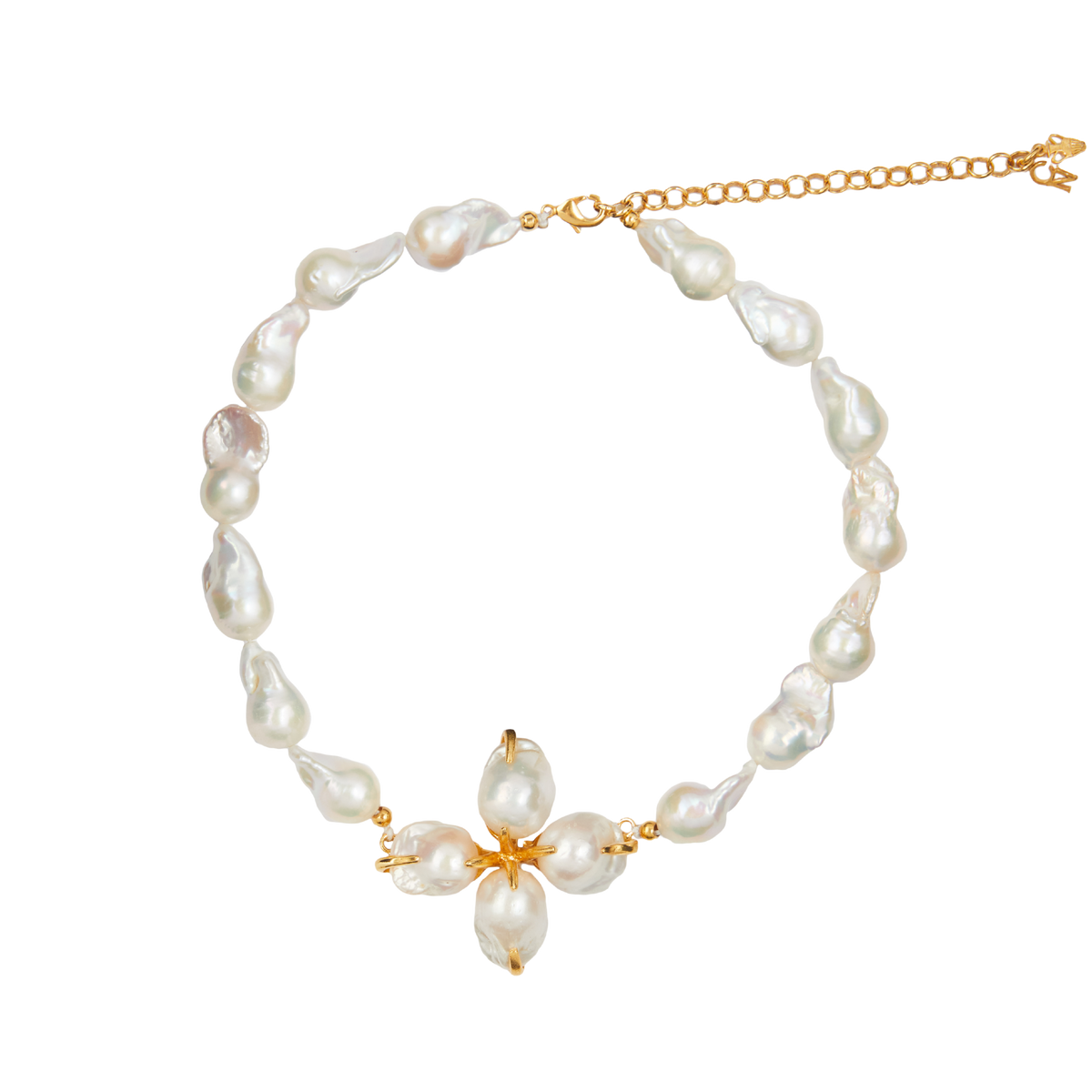 Cristina Baroque Pearl Necklace by Christie Nicolaides