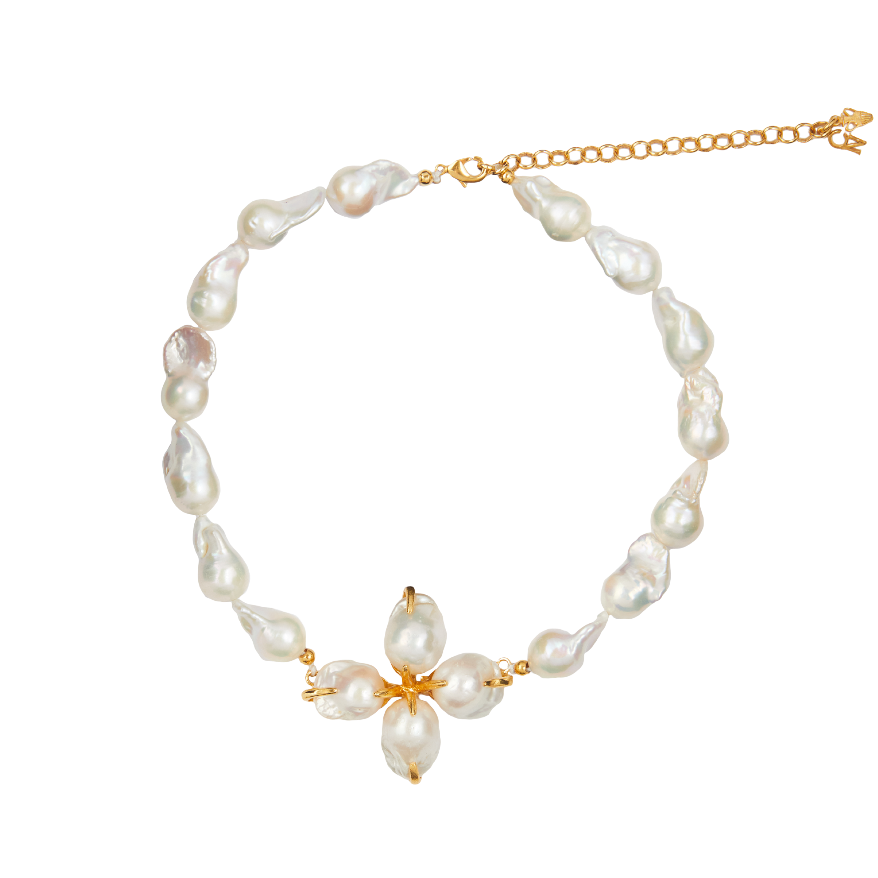 Luxury Designer Cristina Baroque Pearl Necklace Christie Nicolaides 