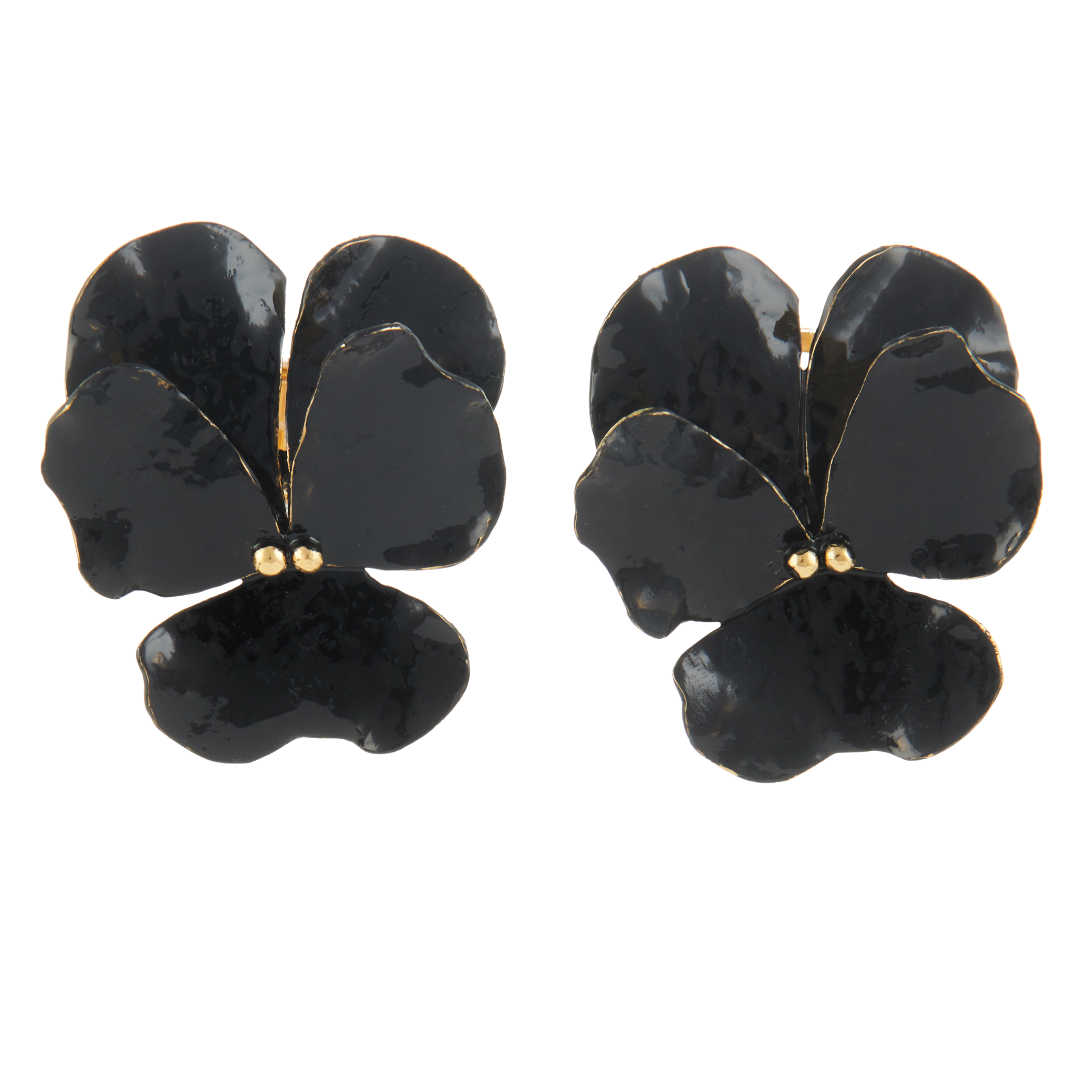 Mia Earrings Black