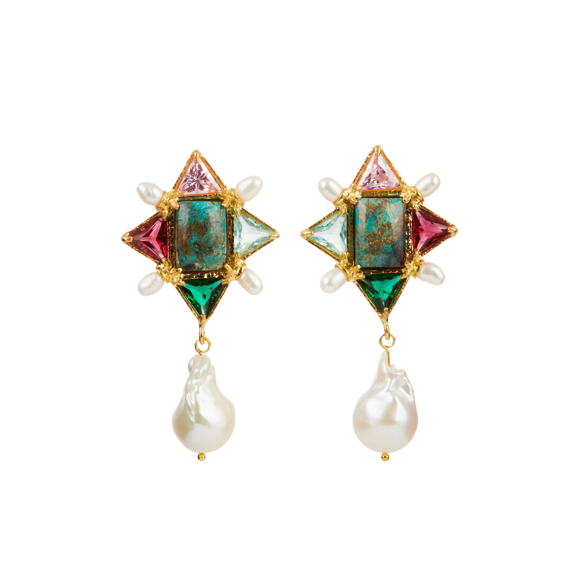 Violetta Earrings Multi
