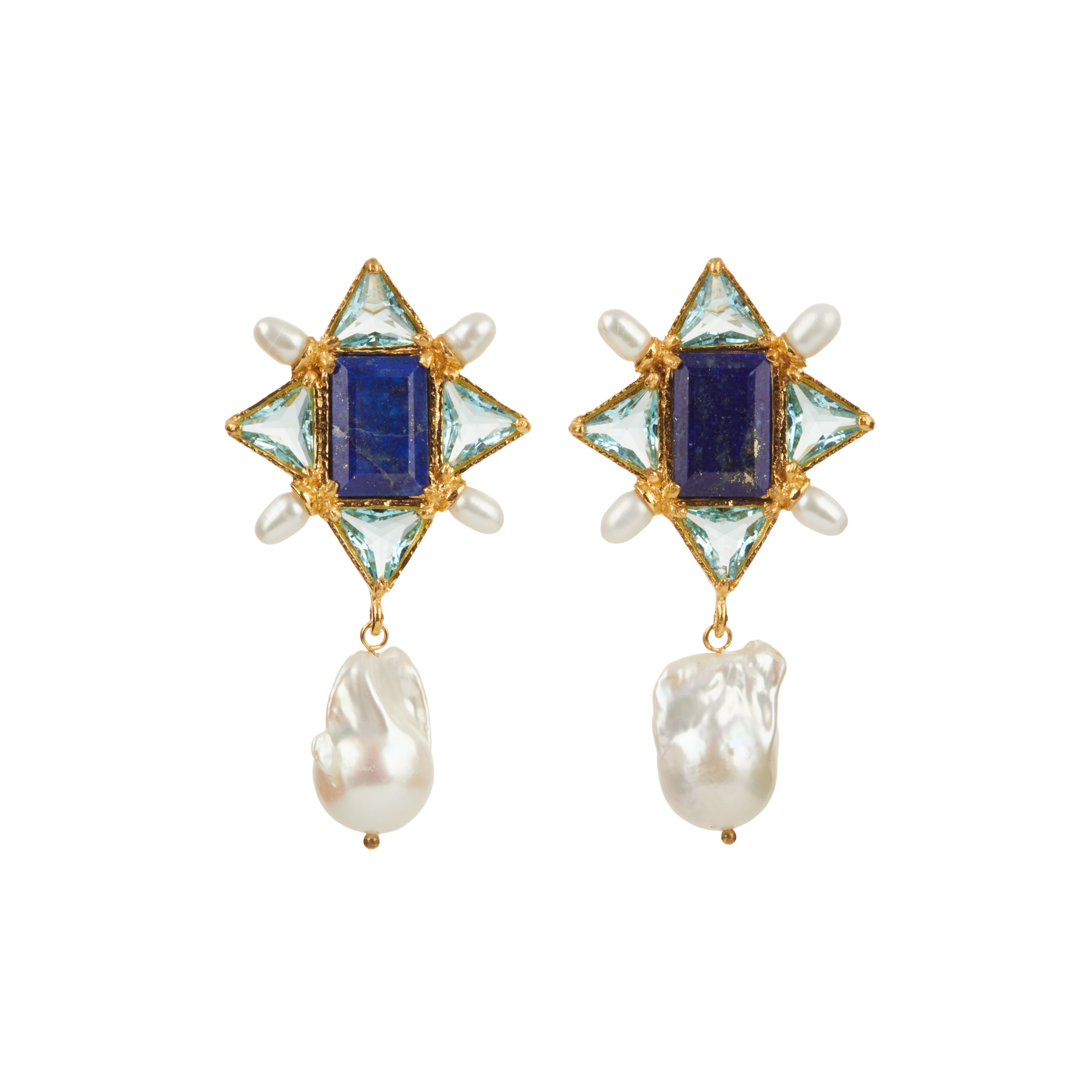 Violetta Earrings Blue