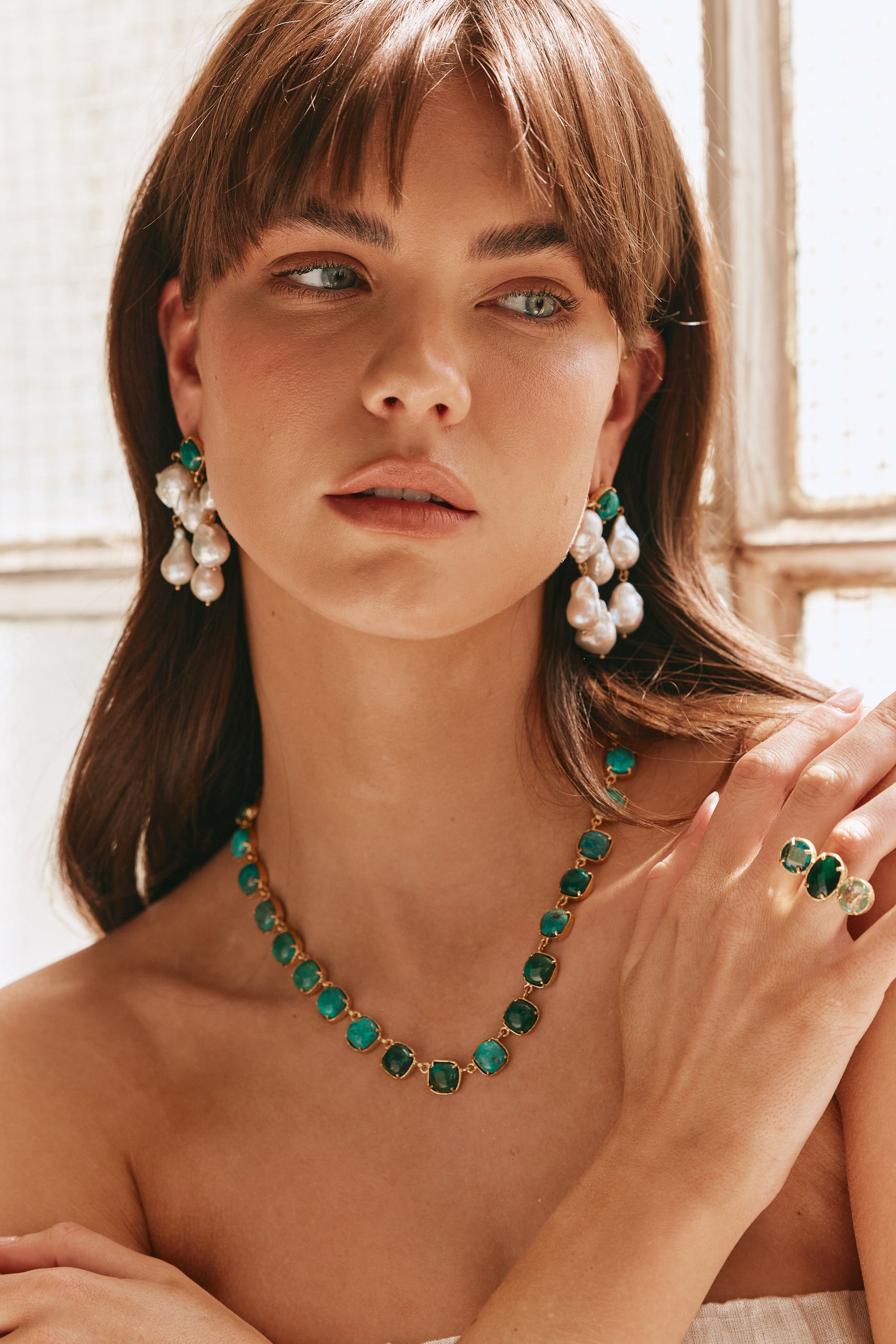 Esmeralda Earrings Turquoise