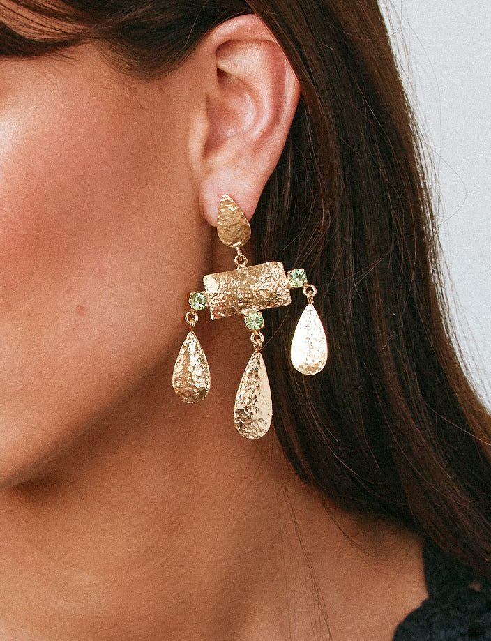 Mariana Earrings Pale Green