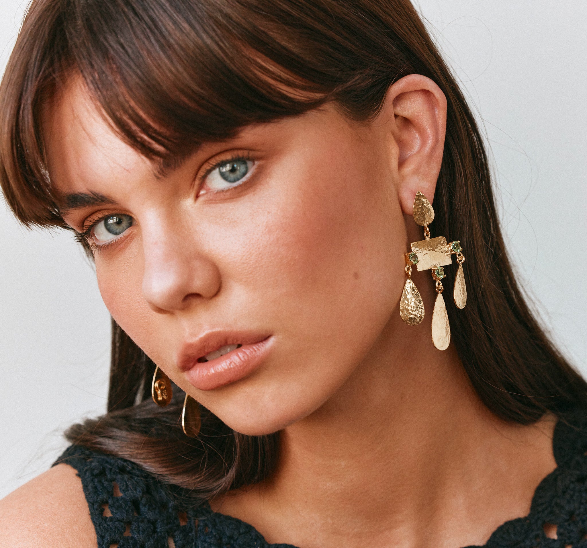 Mariana Earrings Pale Green