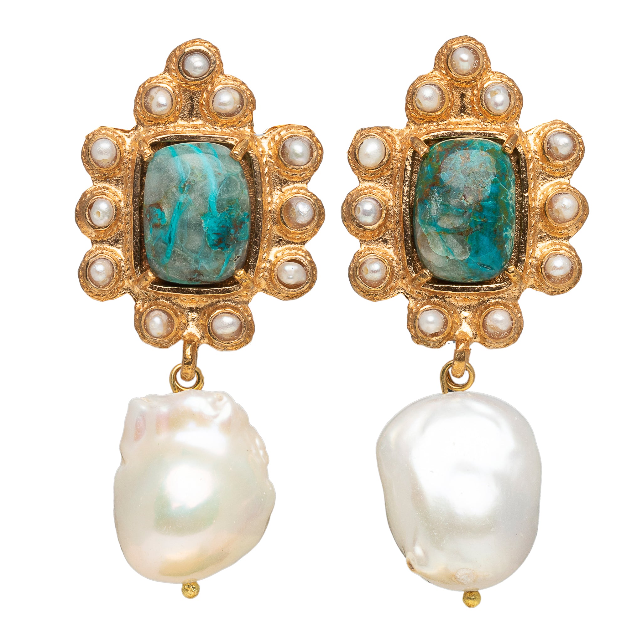 Amalita Earrings Turquoise