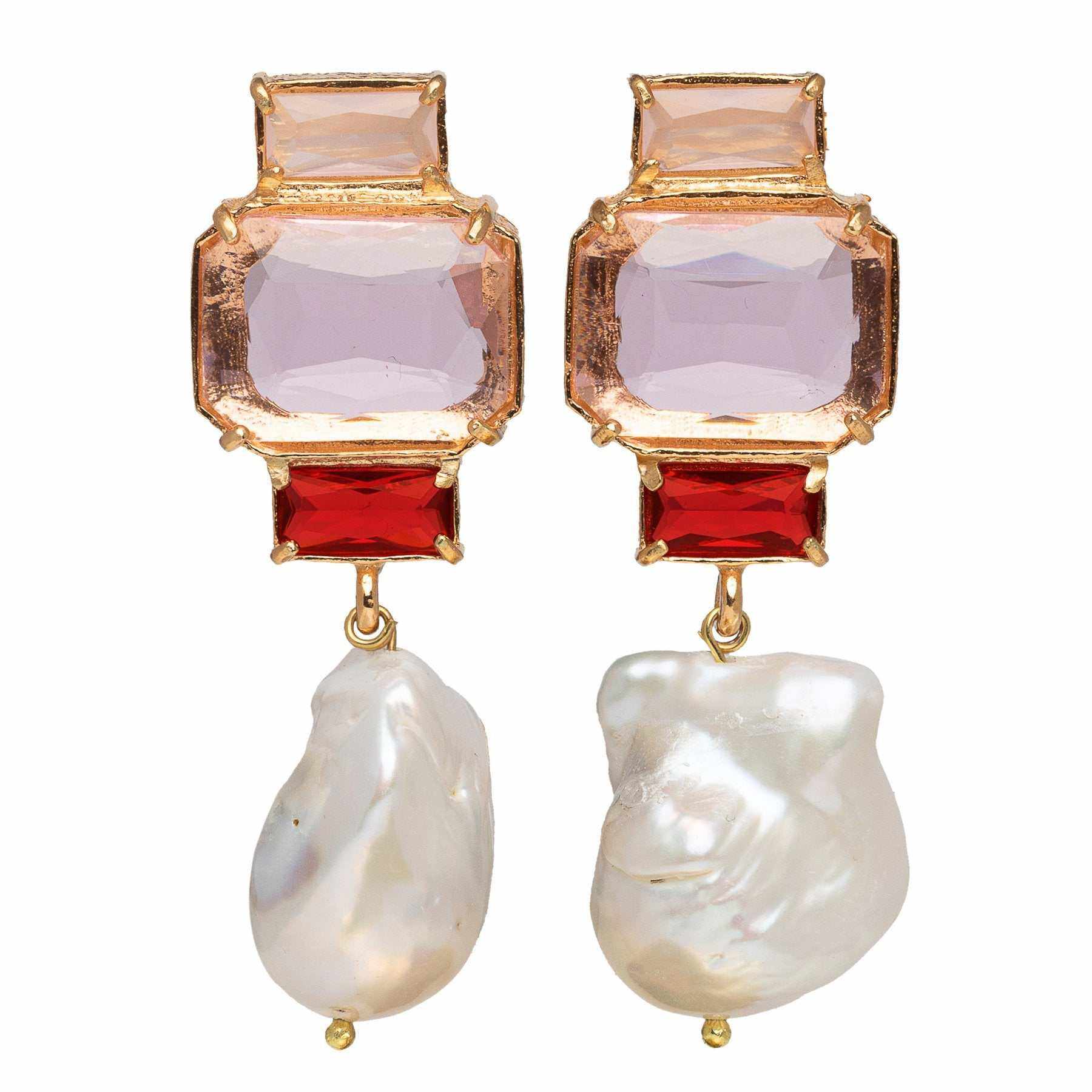Bambina Earrings Pink