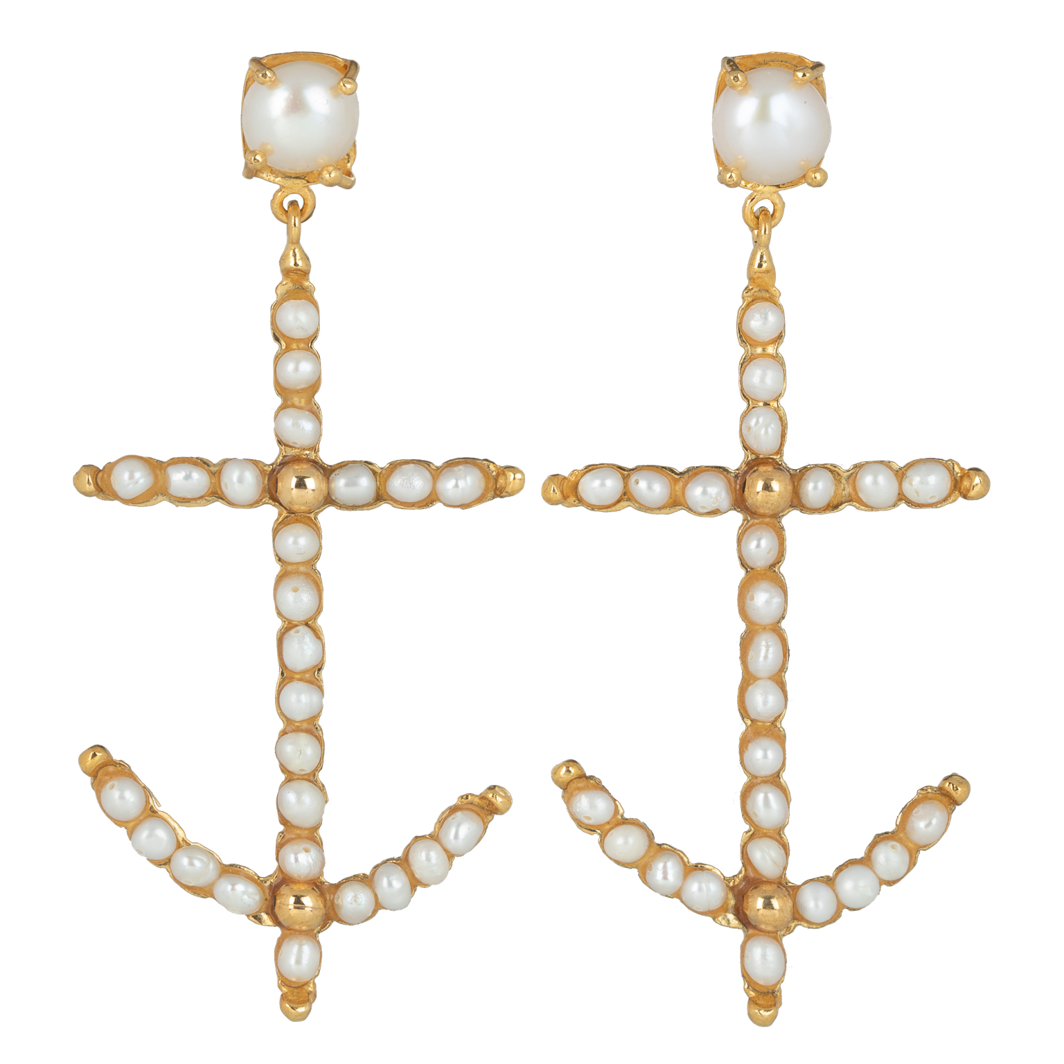 Marinaia Earrings Pearl