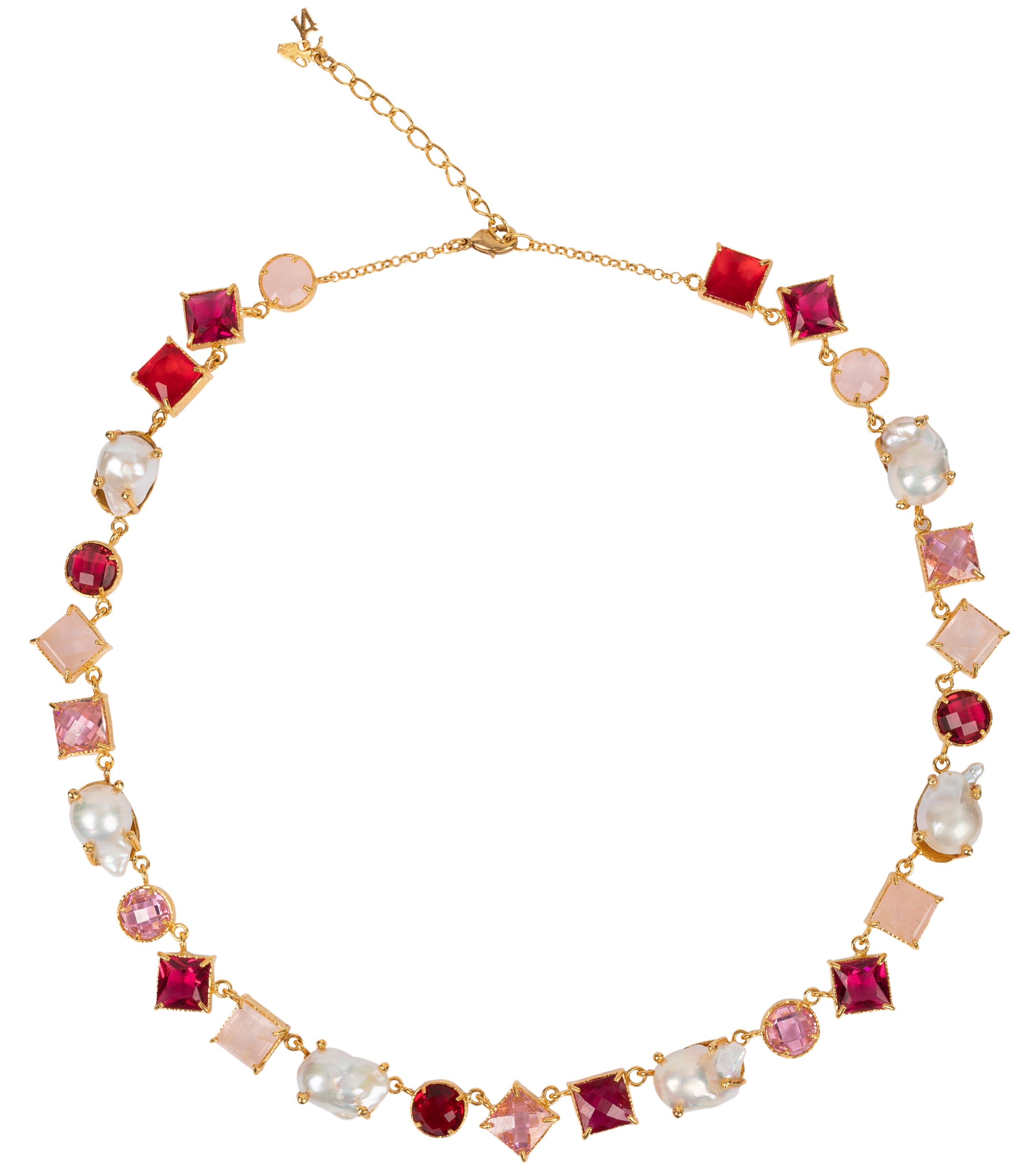 Lala Necklace Hot Pink