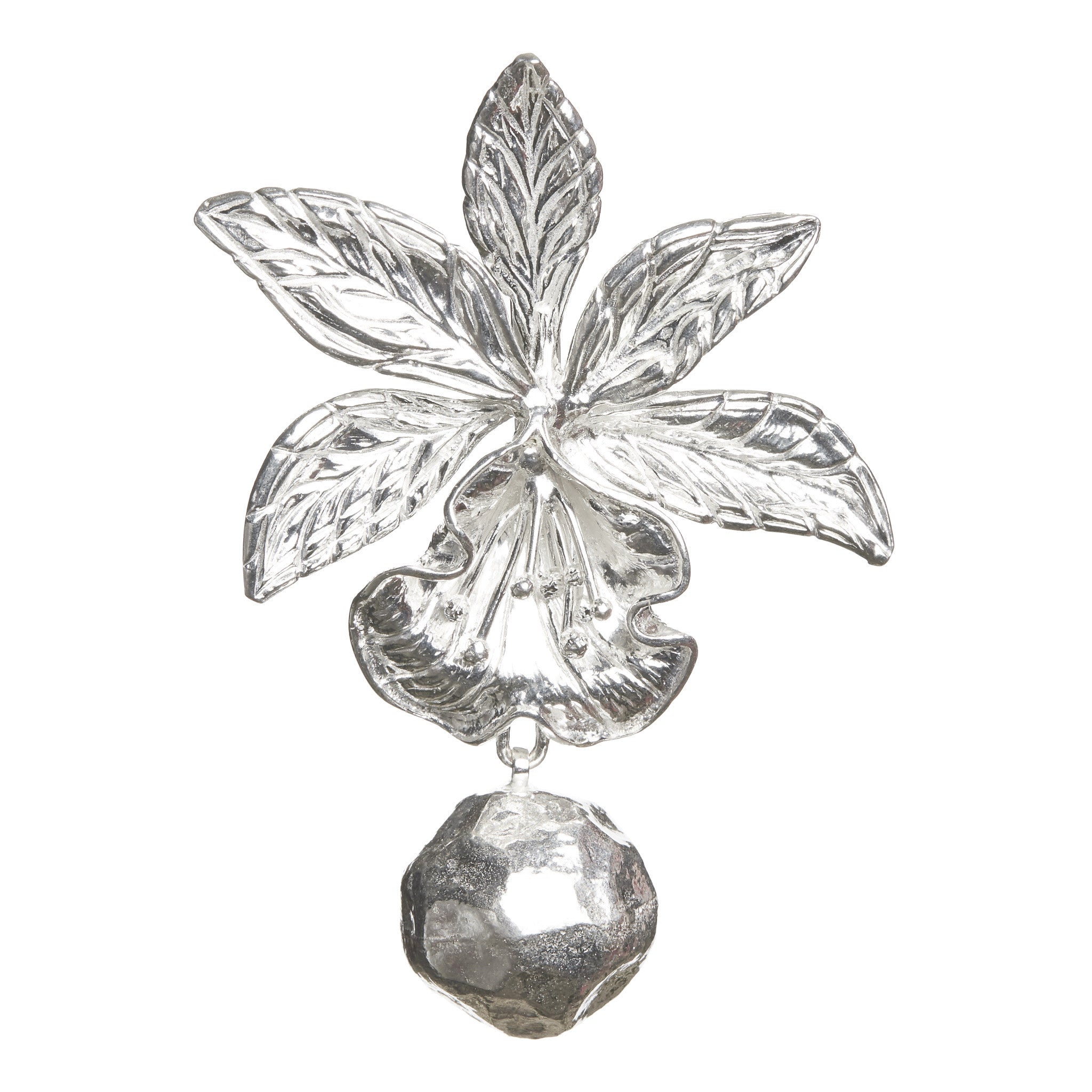 Fleur Brooch Silver