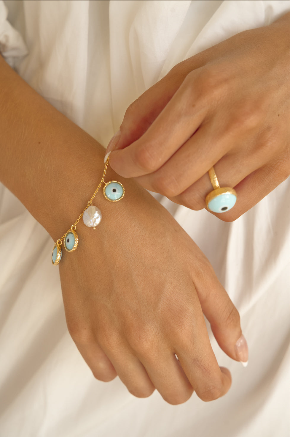 Aliki Ring White