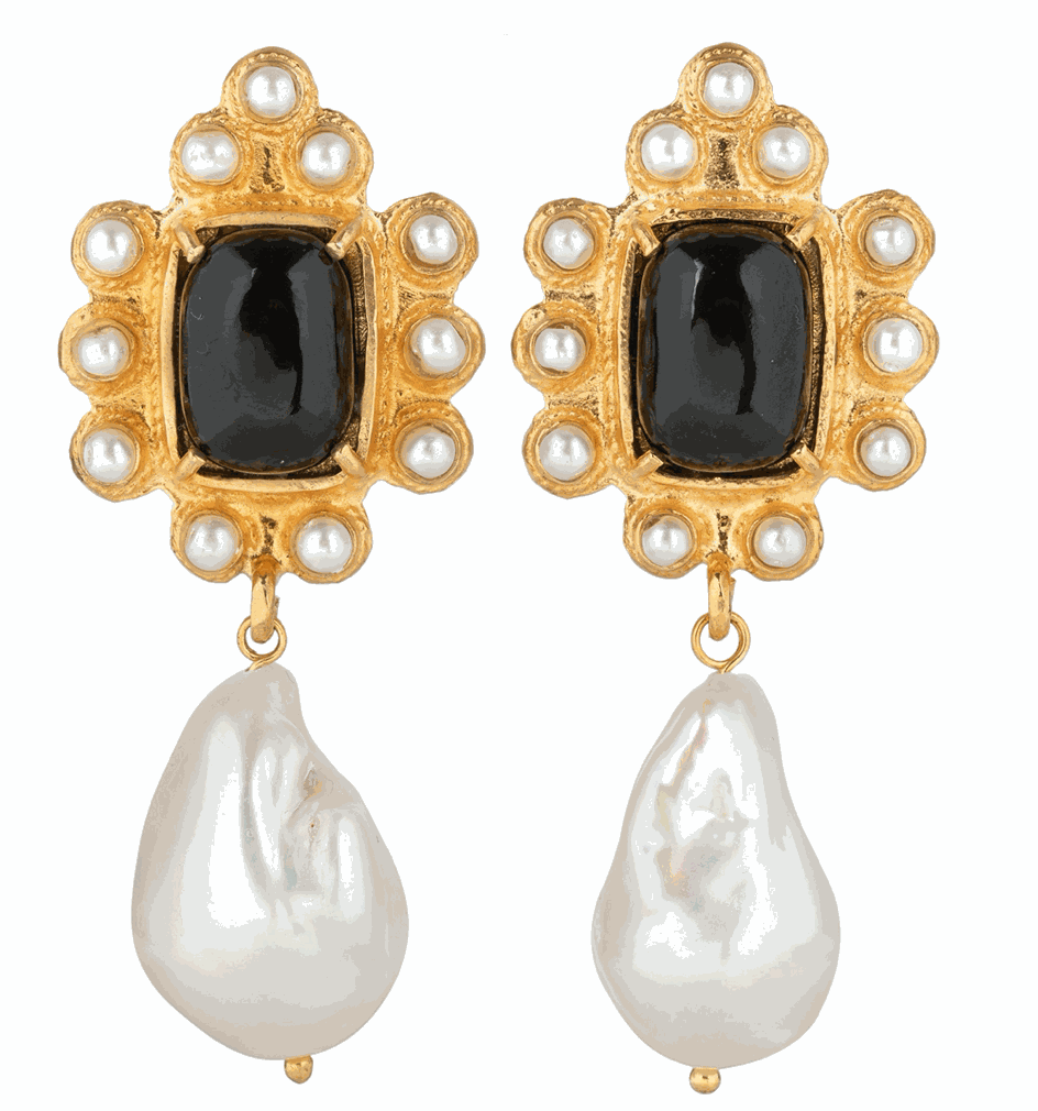 Amalita Earrings Black