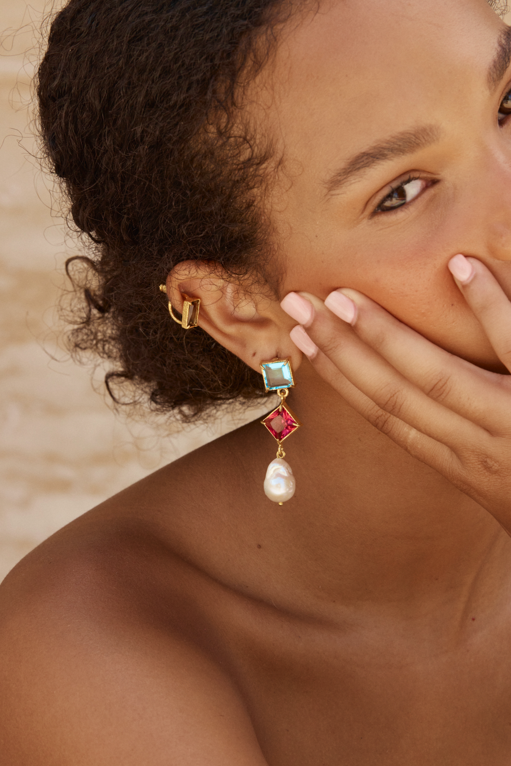 Hot pink 2025 earrings australia