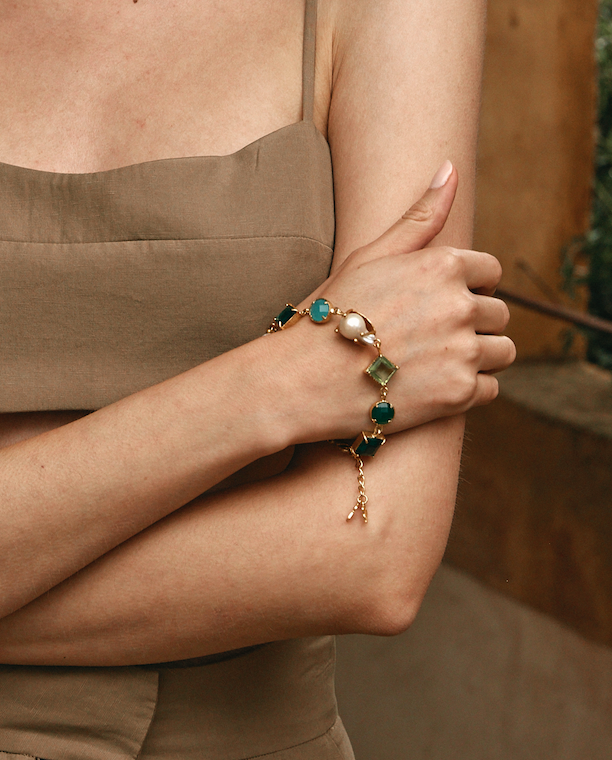 Frida Bracelet Dark Green