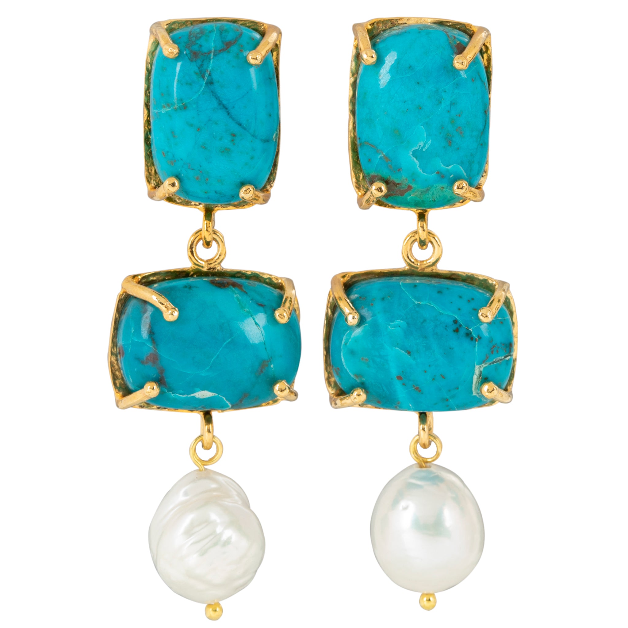 Loren Earrings Turquoise